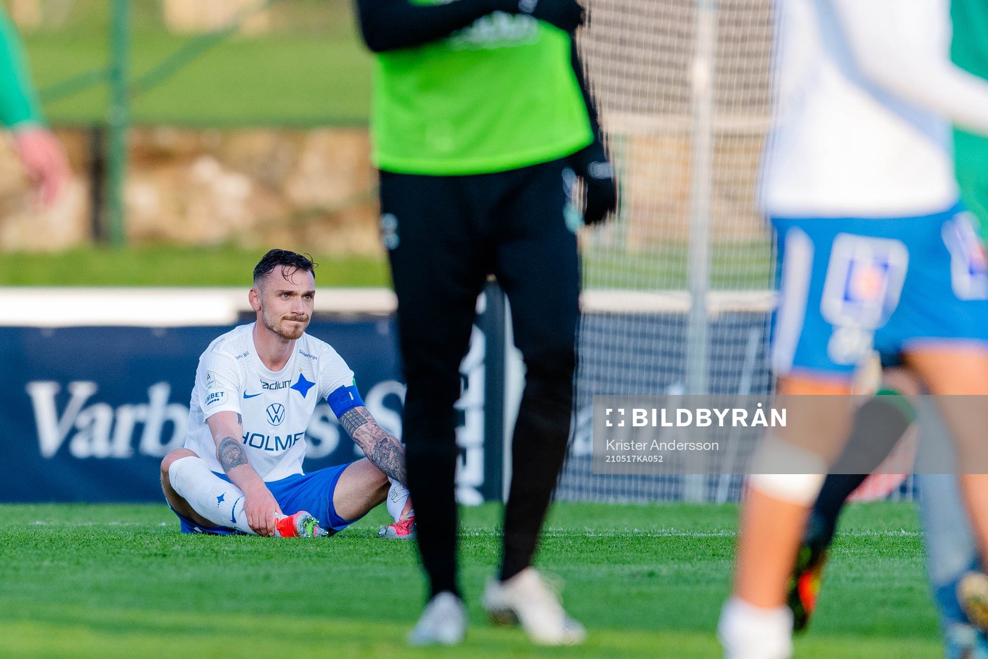 IFK Norrköpings Linus Wahlqvist deppar