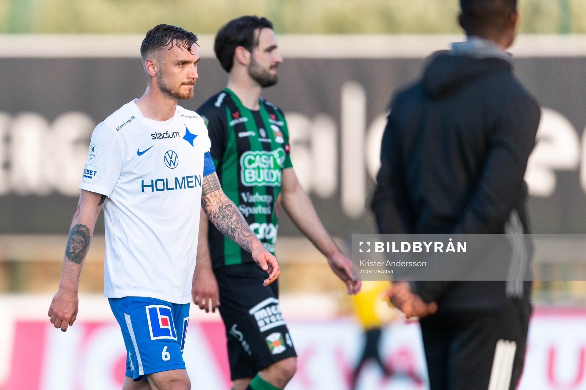 IFK Norrköpings Linus Wahlqvist deppar