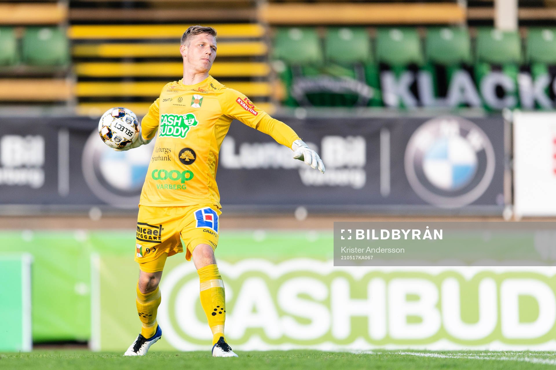 Varbergs målvakt Philip Mårtensson