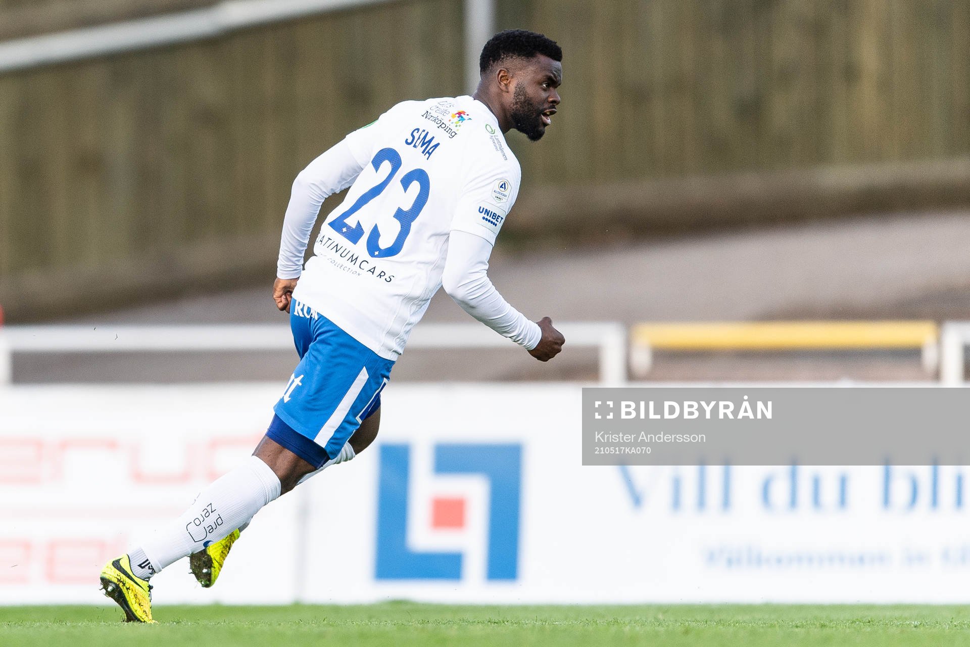 IFK Norrköpings Maic Sema jublar