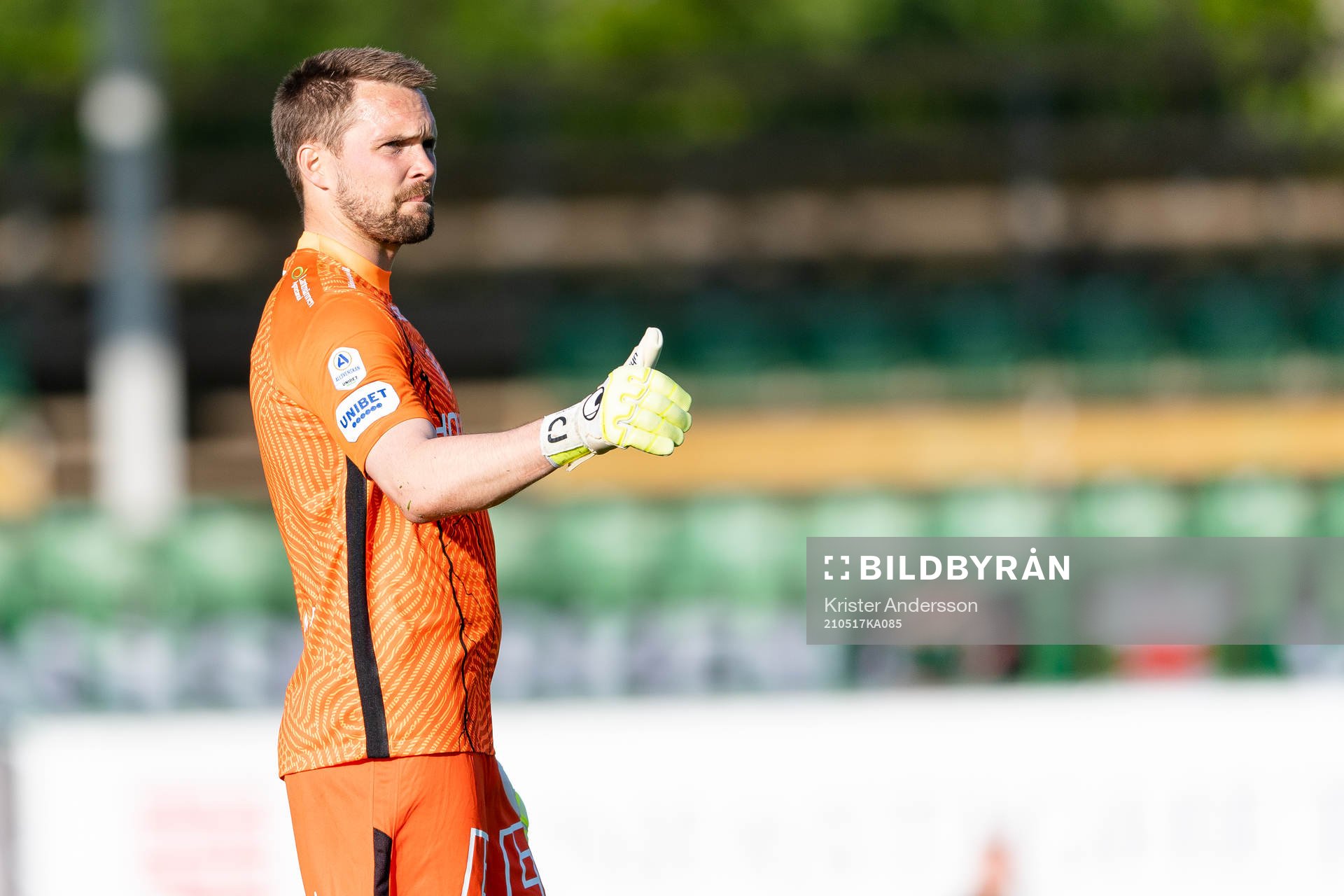IFK Norrköpings målvakt Oscar Jansson
