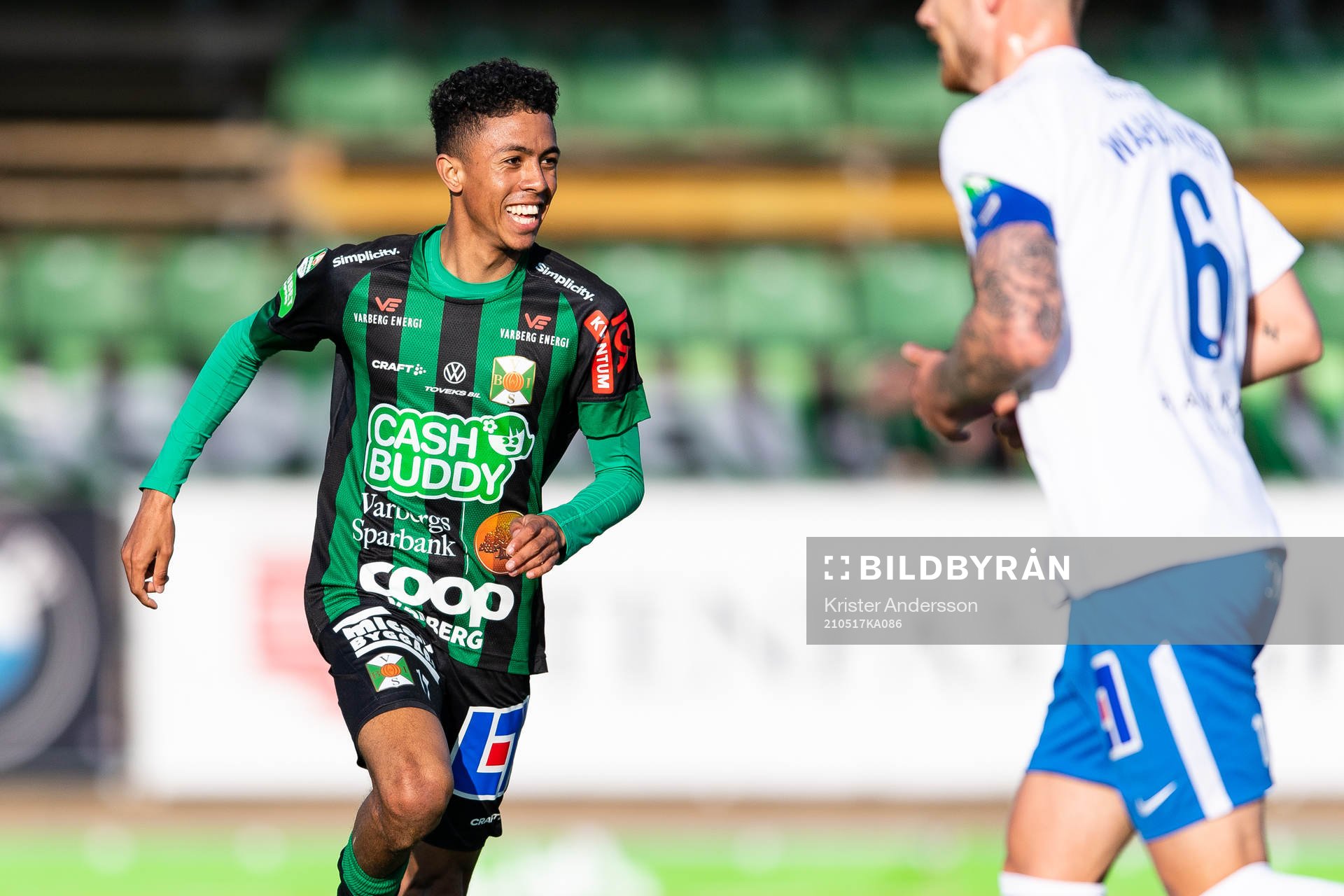 Varbergs Tashreeq Matthews jublar
