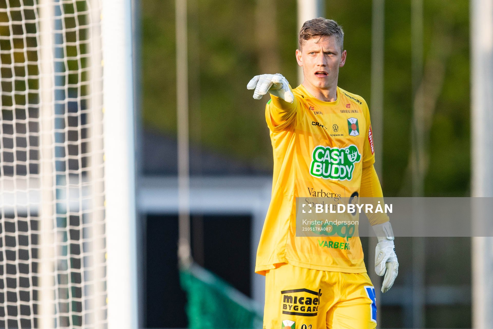 Varbergs målvakt Philip Mårtensson