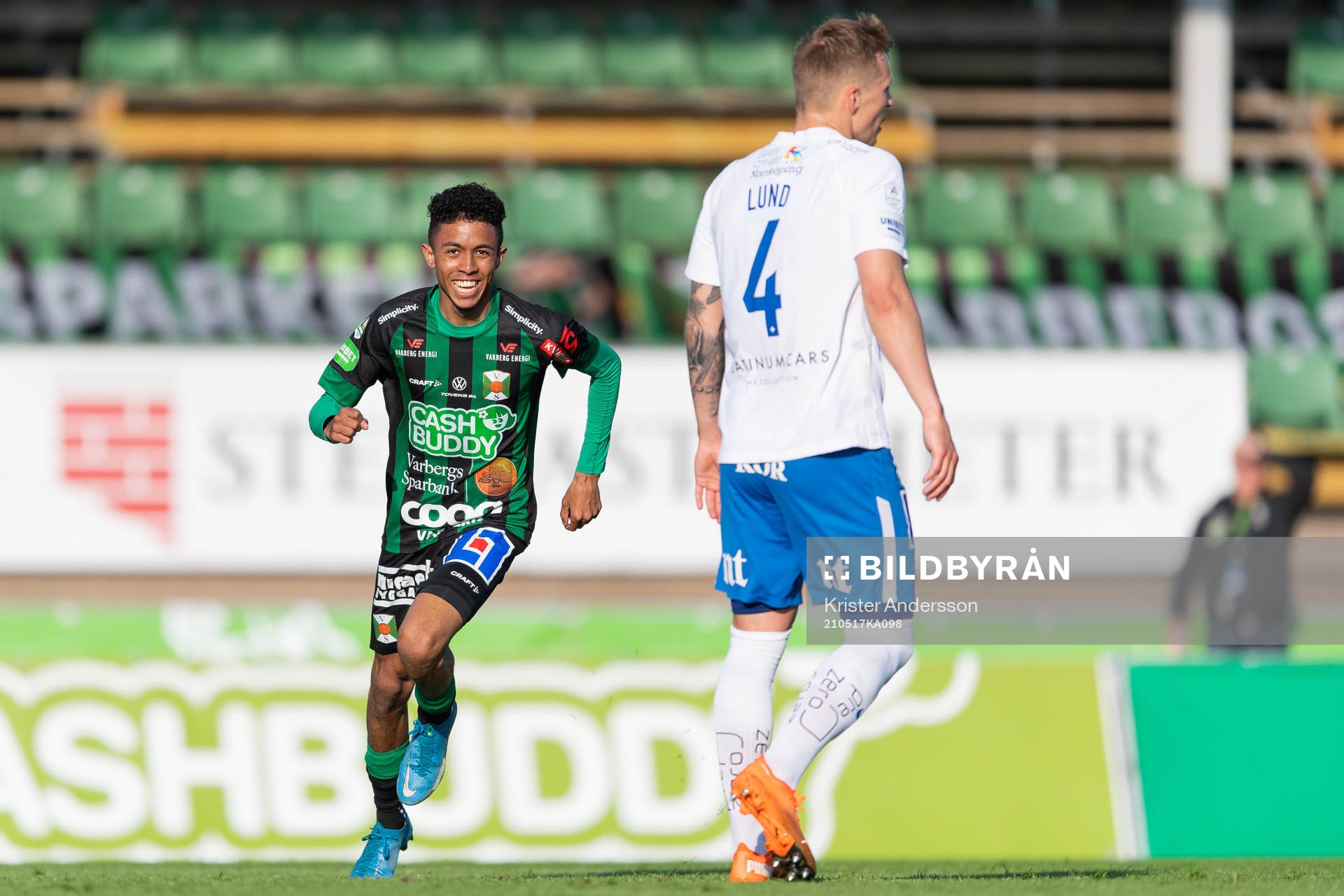 Varbergs Tashreeq Matthews jublar