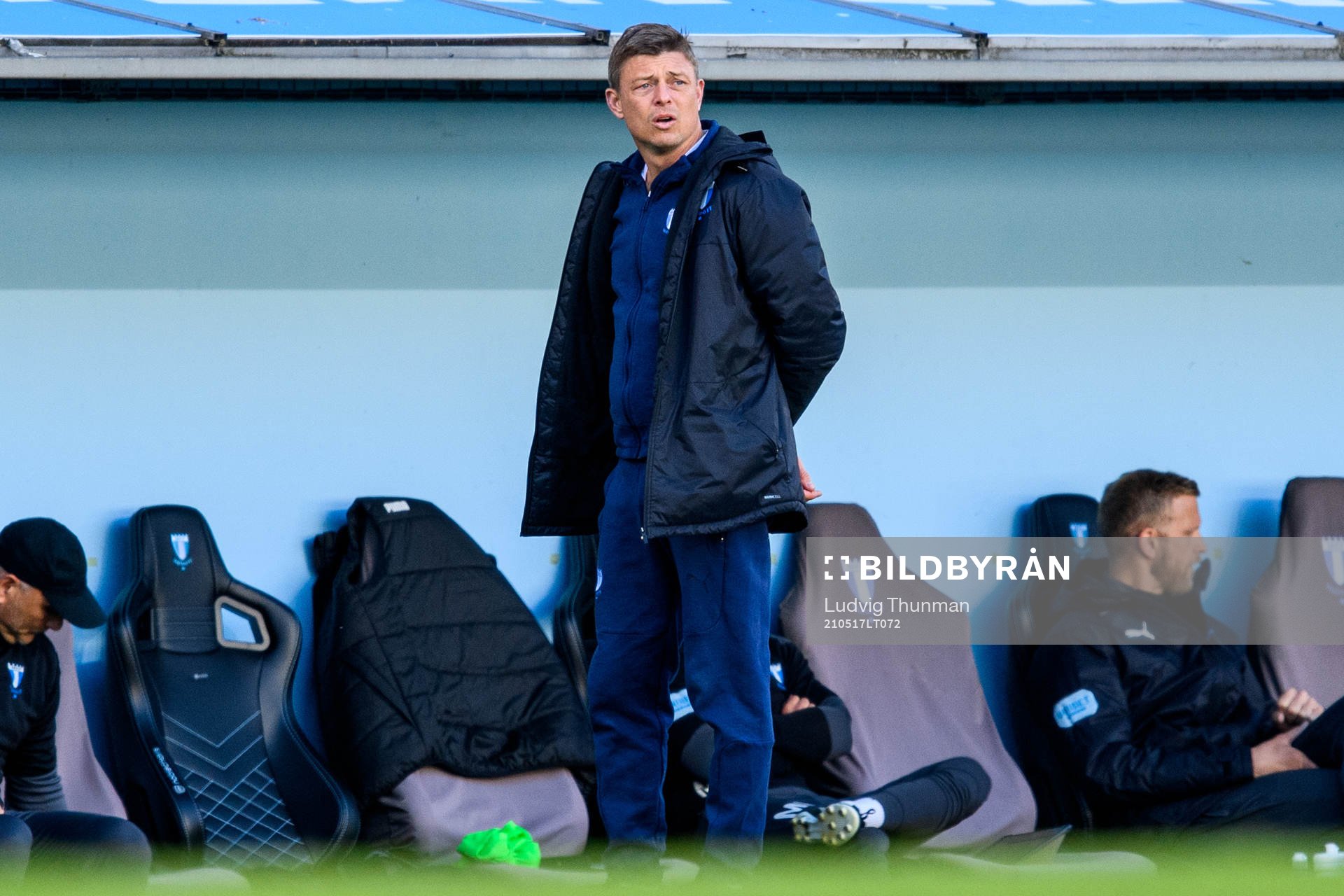 Malmö FFs huvudtränare Jon Dahl Tomasson