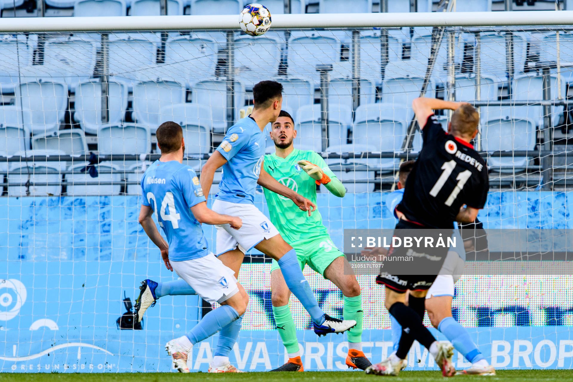 Malmö FFs målvakt Marko Johansson