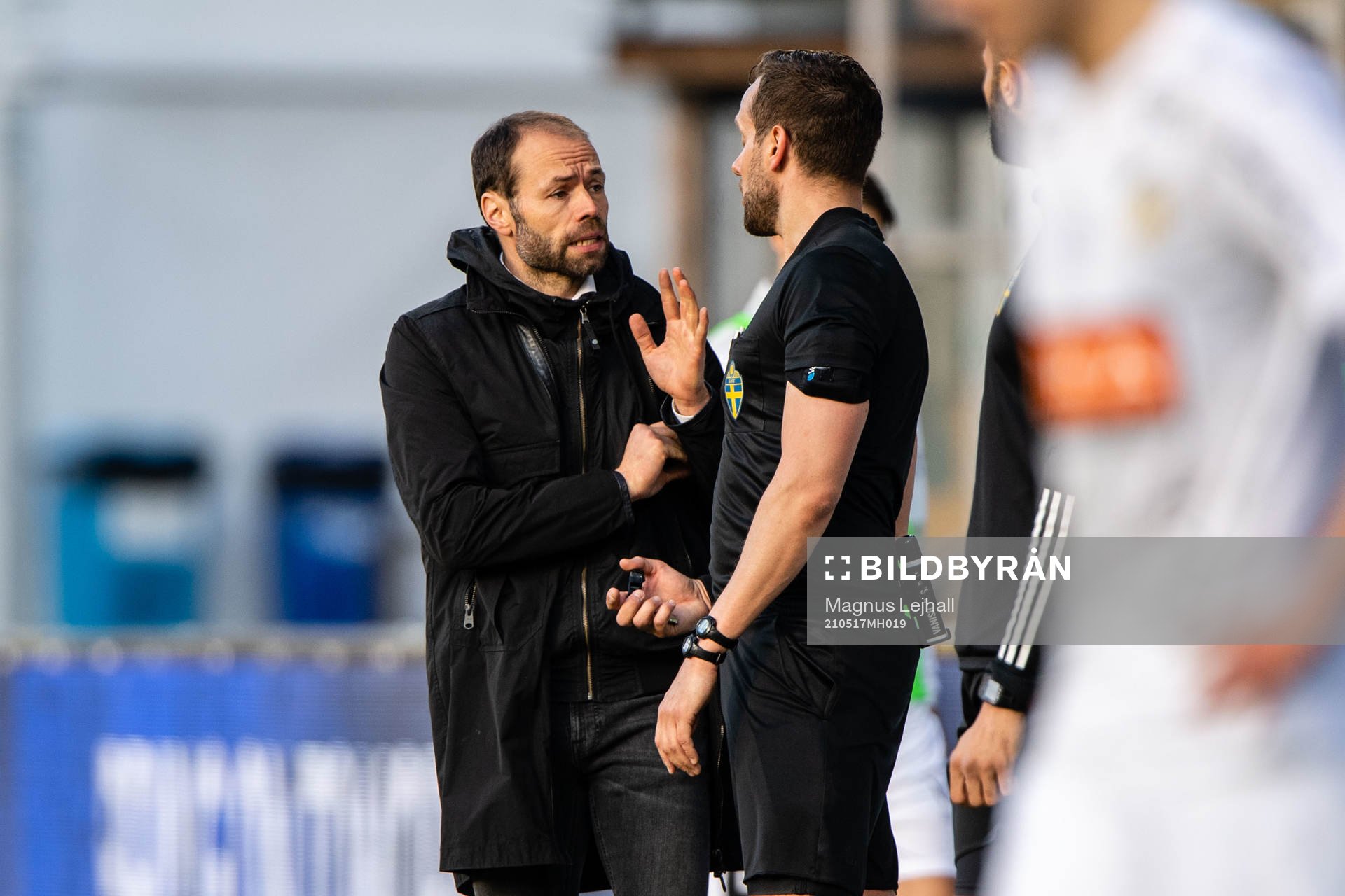 Häckens tränare Andreas Alm