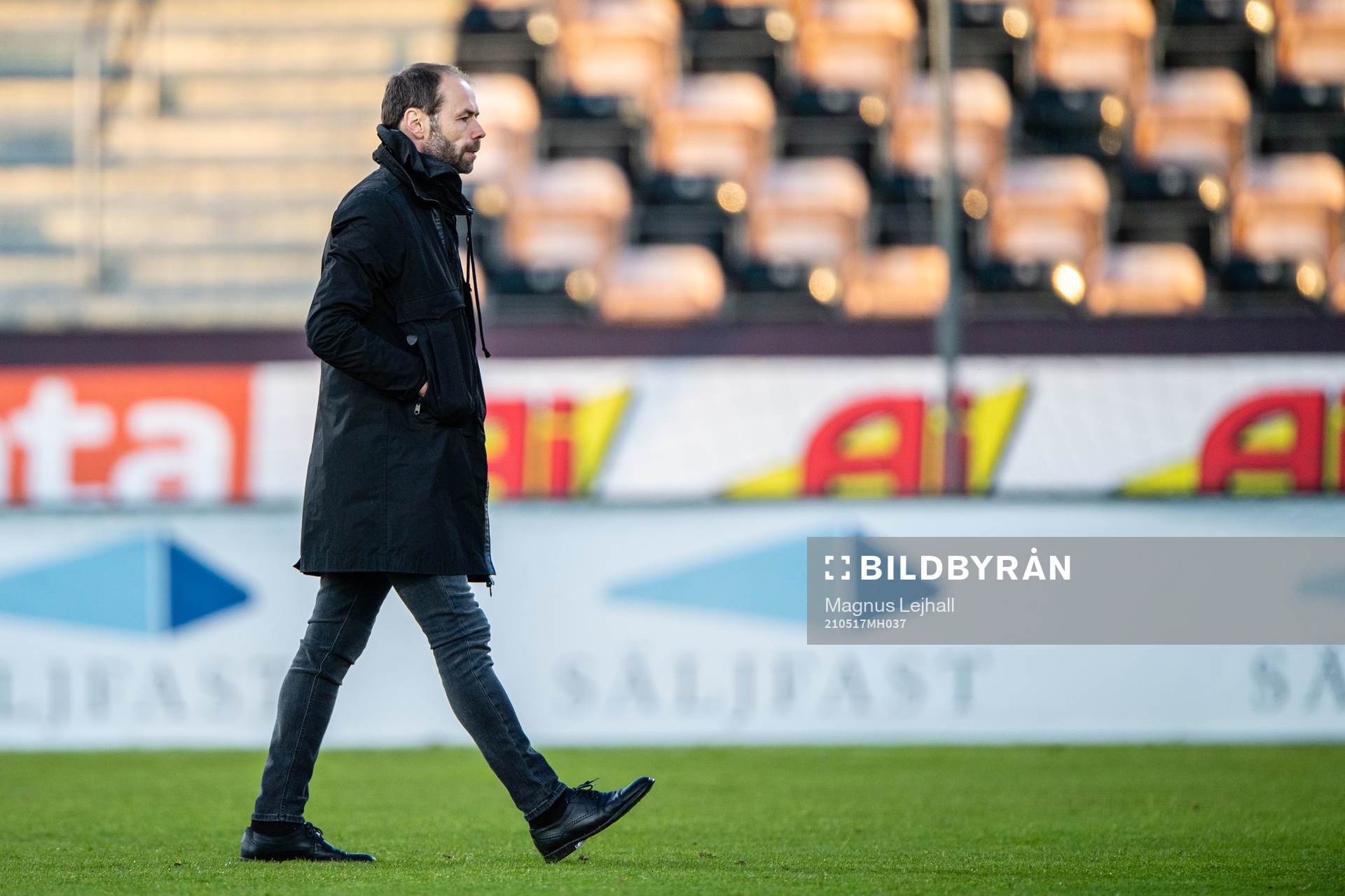 Häckens tränare Andreas Alm