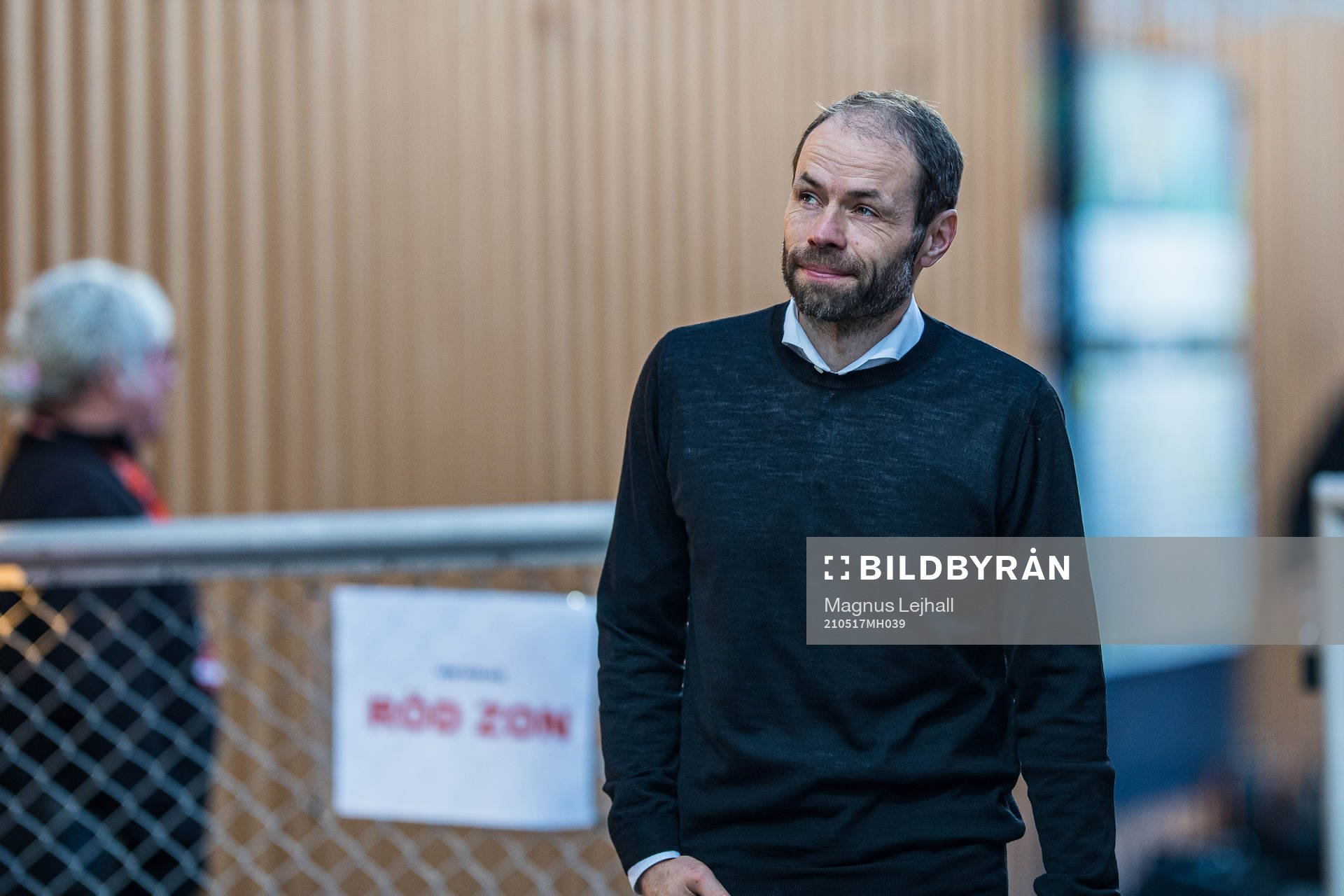 Häckens tränare Andreas Alm