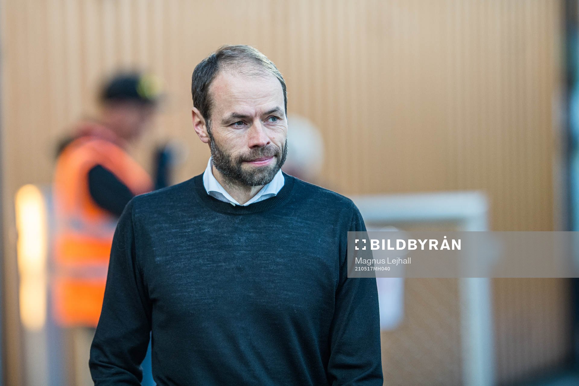 Häckens tränare Andreas Alm