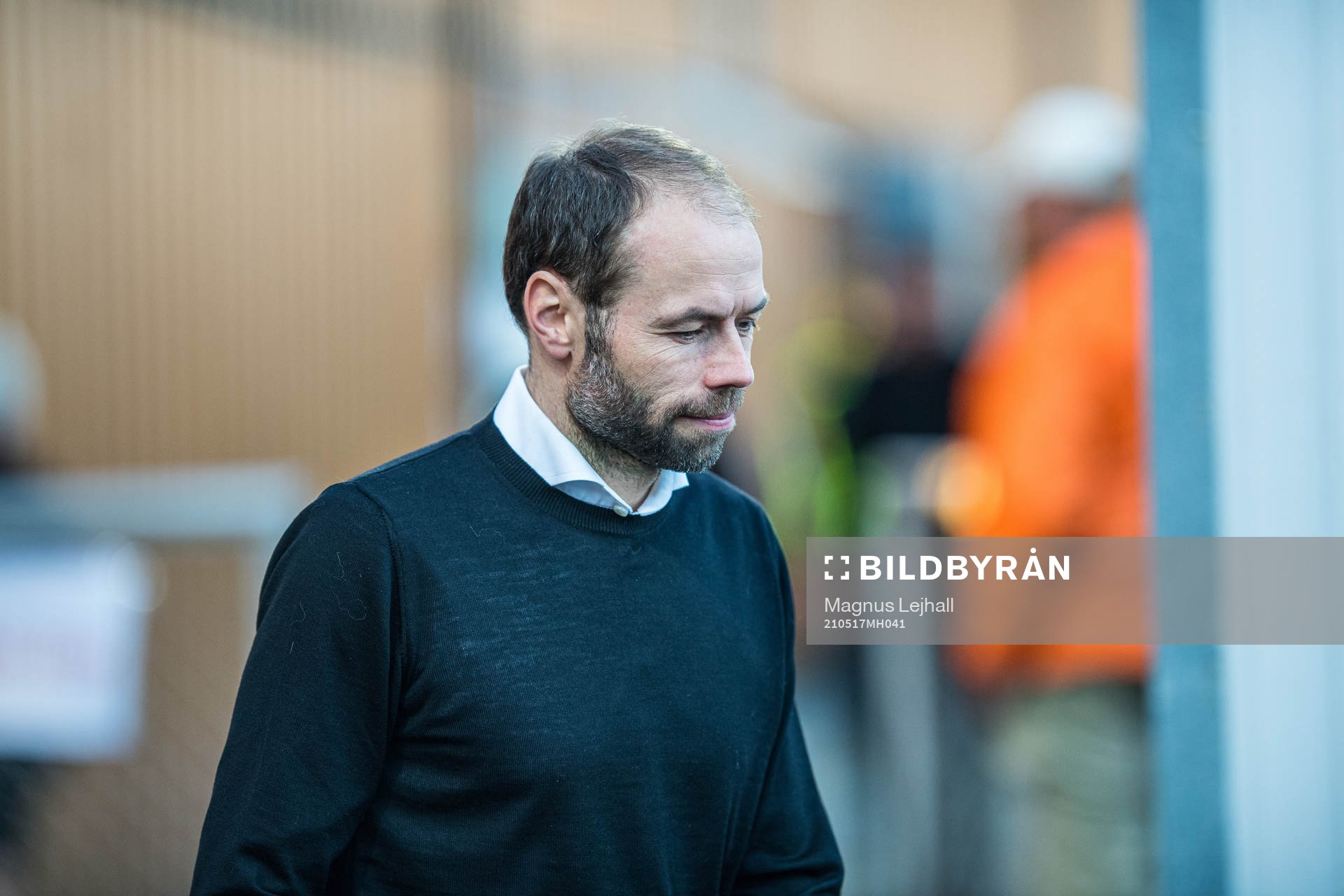 Häckens tränare Andreas Alm