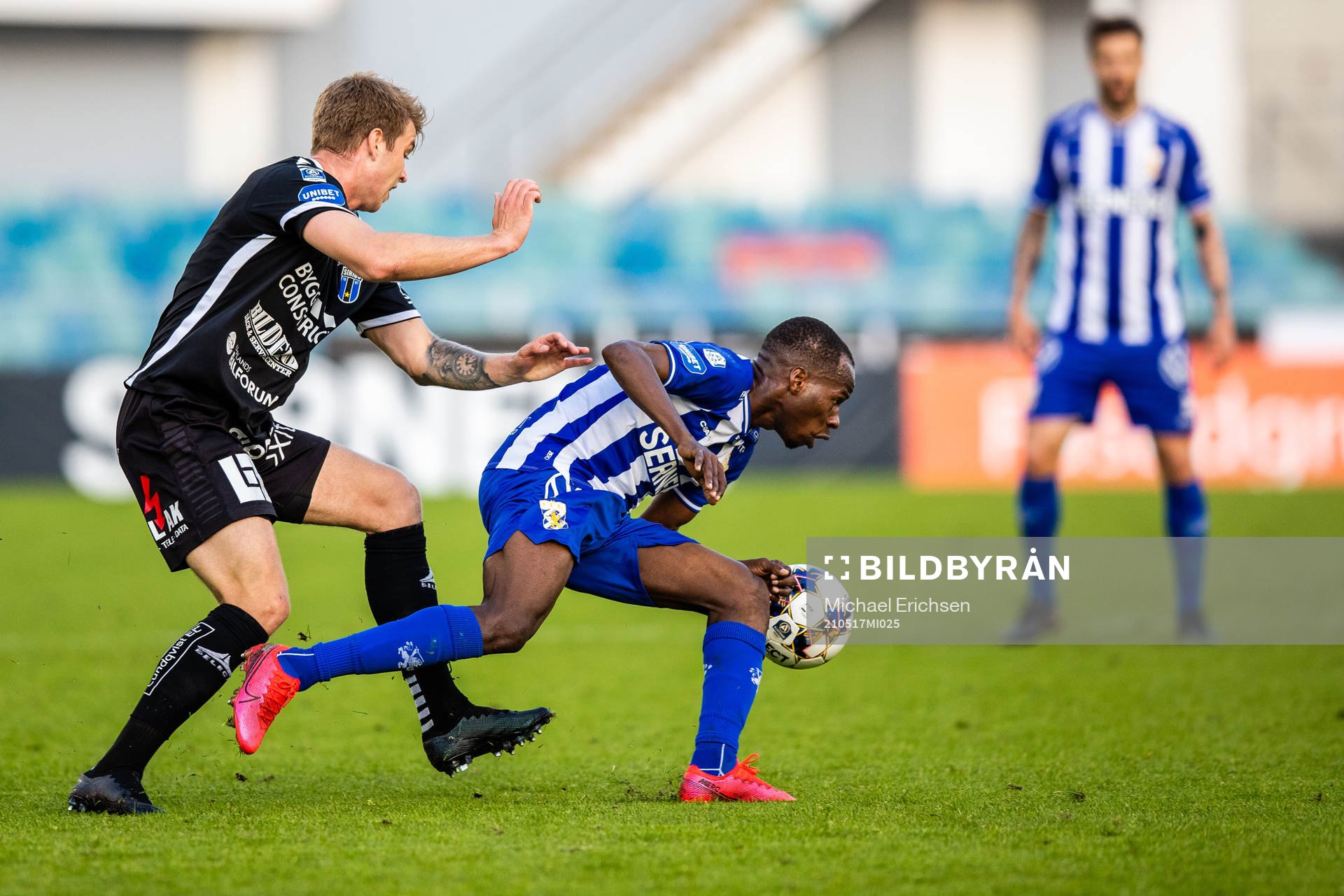 Sirius Marcus Mathisen och IFK Göteborgs Alhassan Yusuf