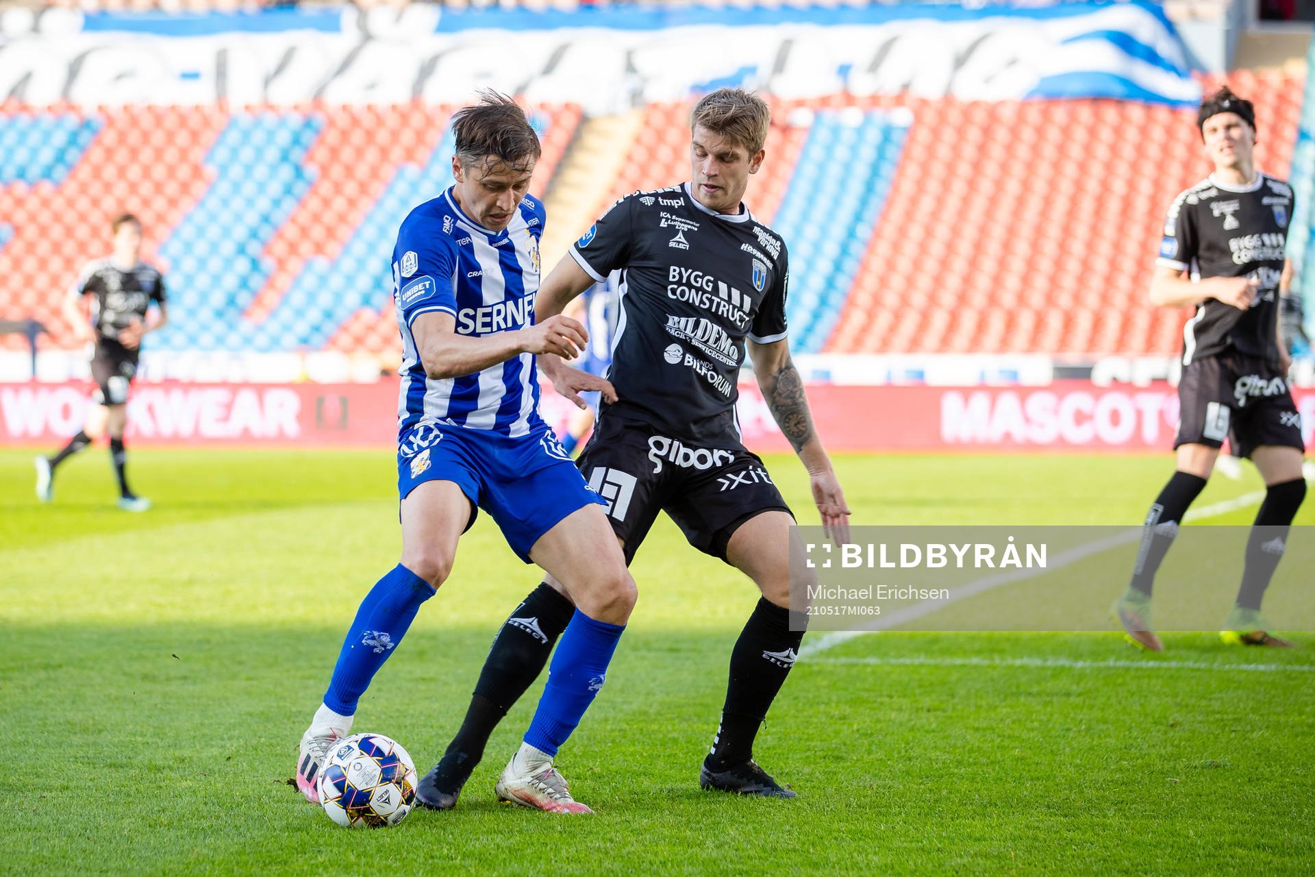 IFK Göteborgs Simon Thern och Sirius Marcus Mathisen