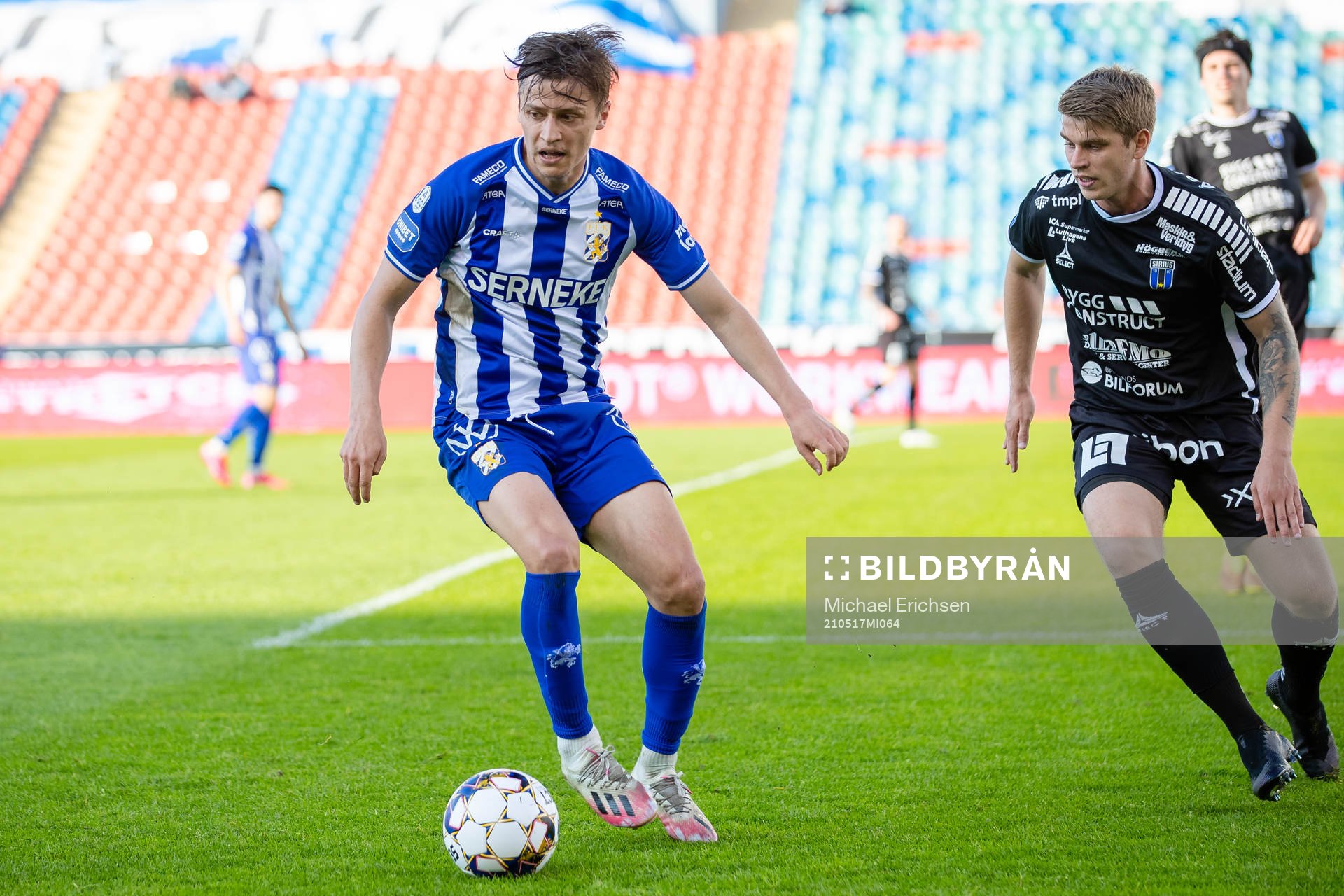 IFK Göteborgs Simon Thern och Sirius Marcus Mathisen