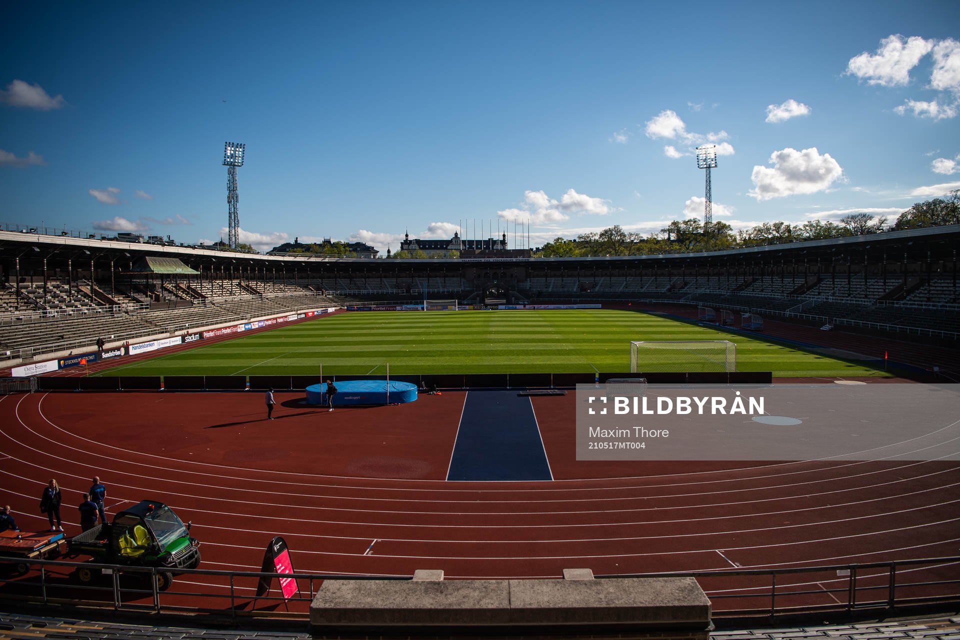 Vy över Stockholms Stadion