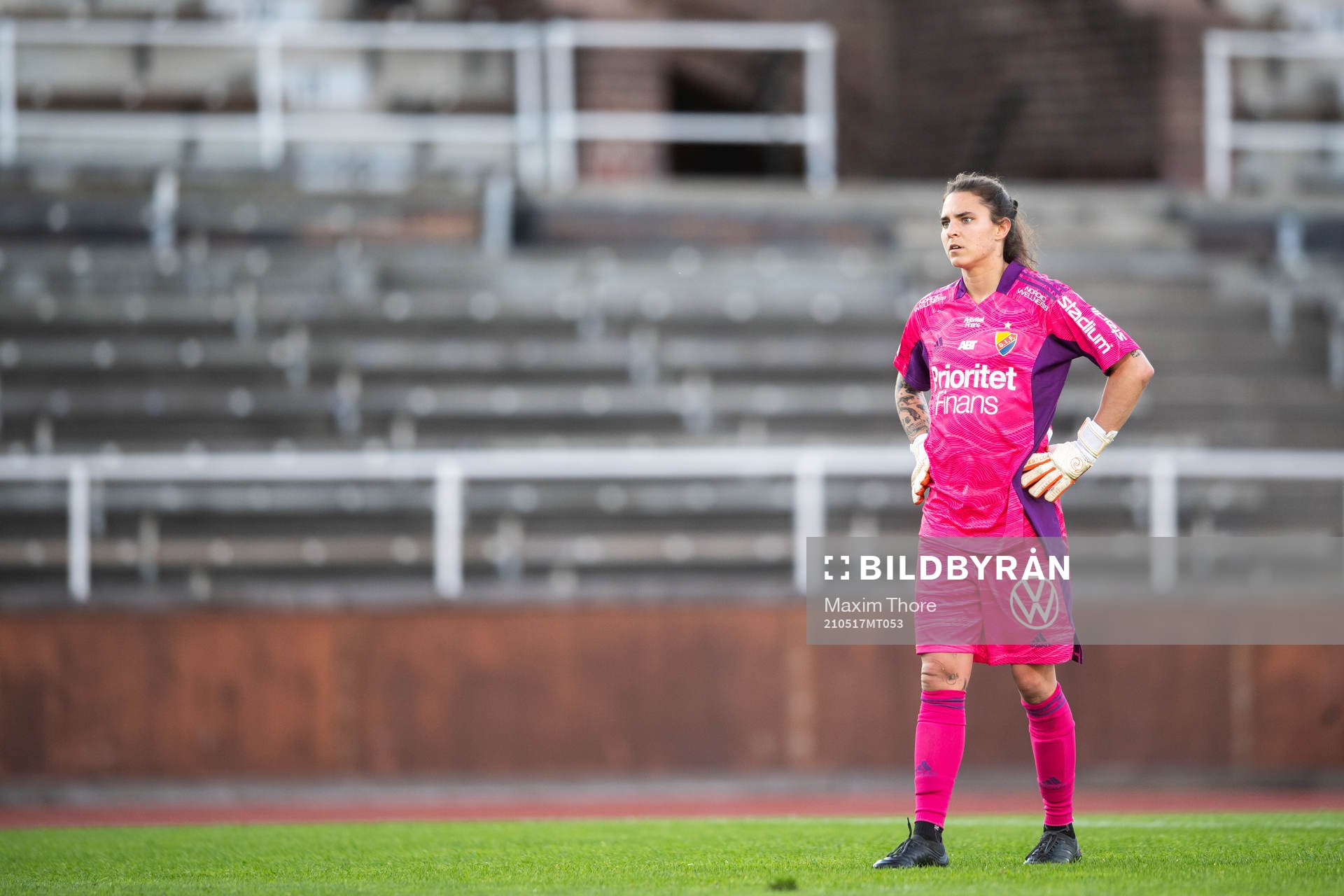 Djurgårdens målvakt Kelsey Daugherty