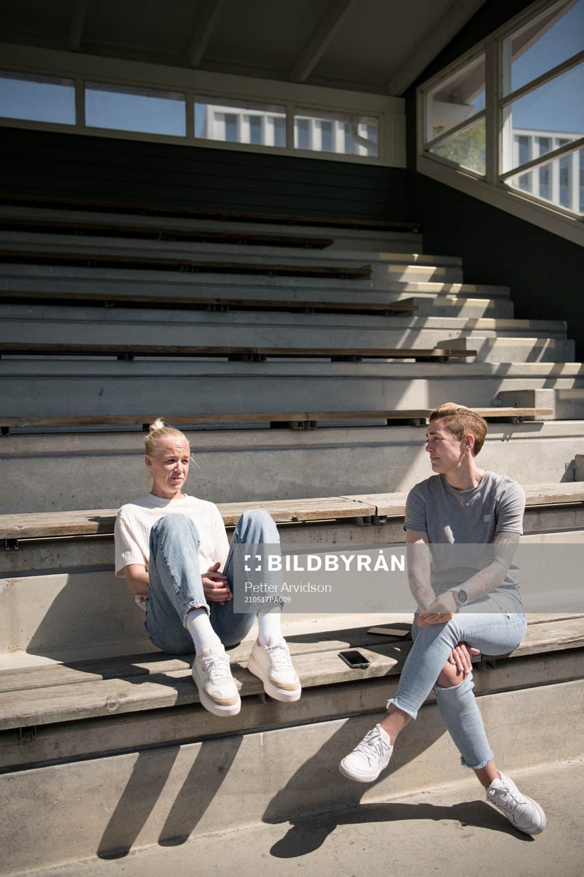 FC Rosengårds Caroline Seger och Therese Sjögran