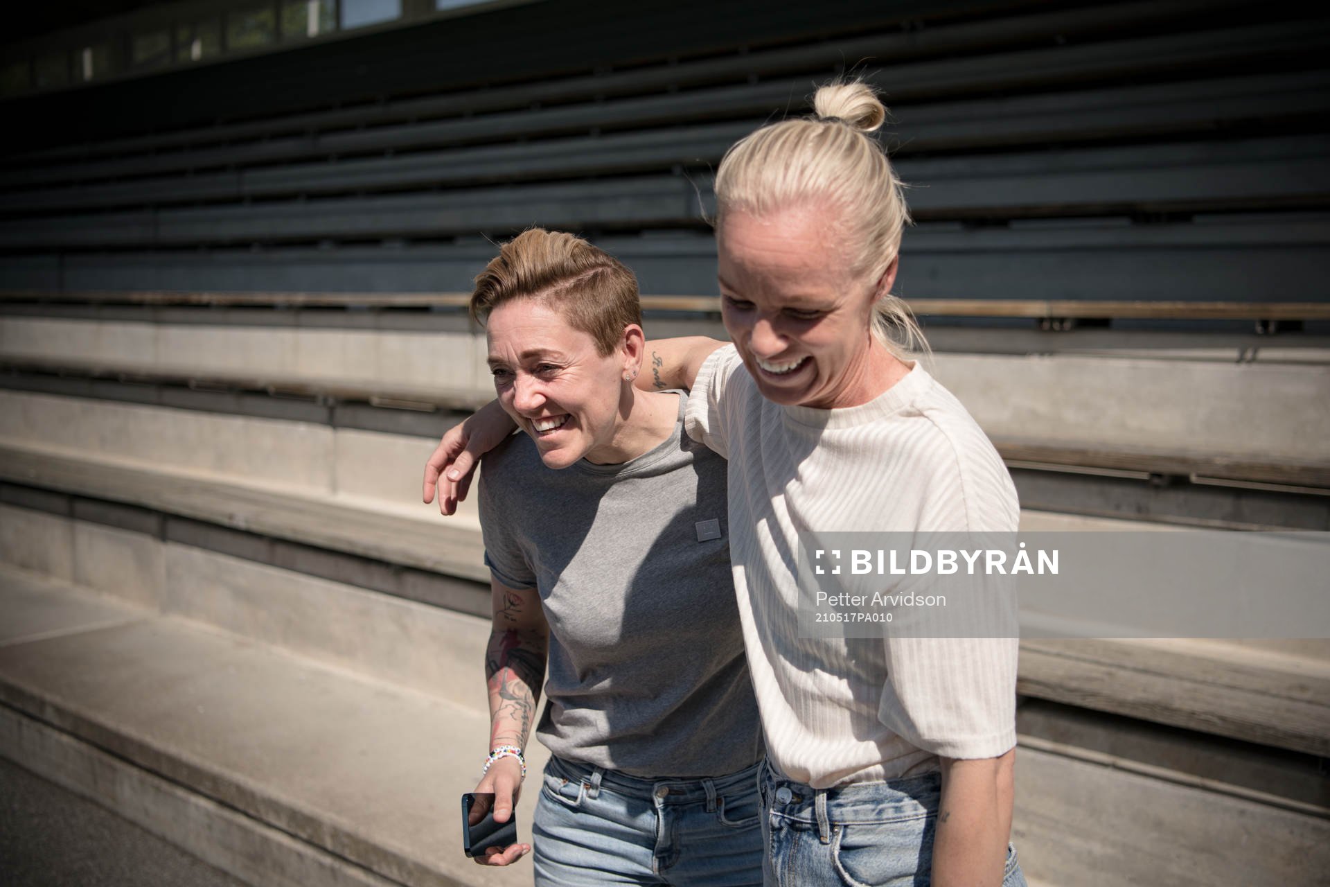 FC Rosengårds Caroline Seger och Therese Sjögran