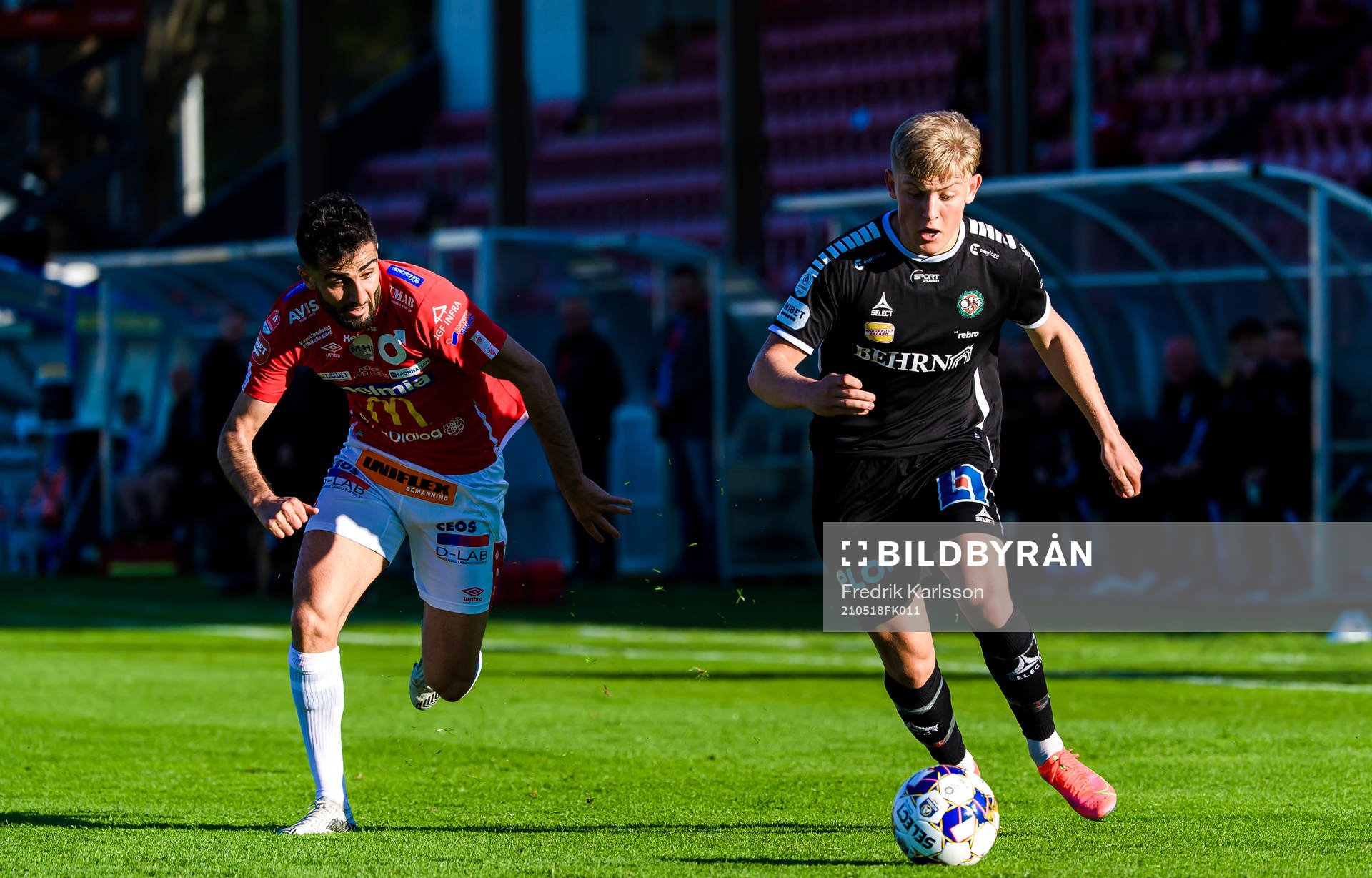 Degerfors Ferhad Ayaz och Örebros Dennis Collander