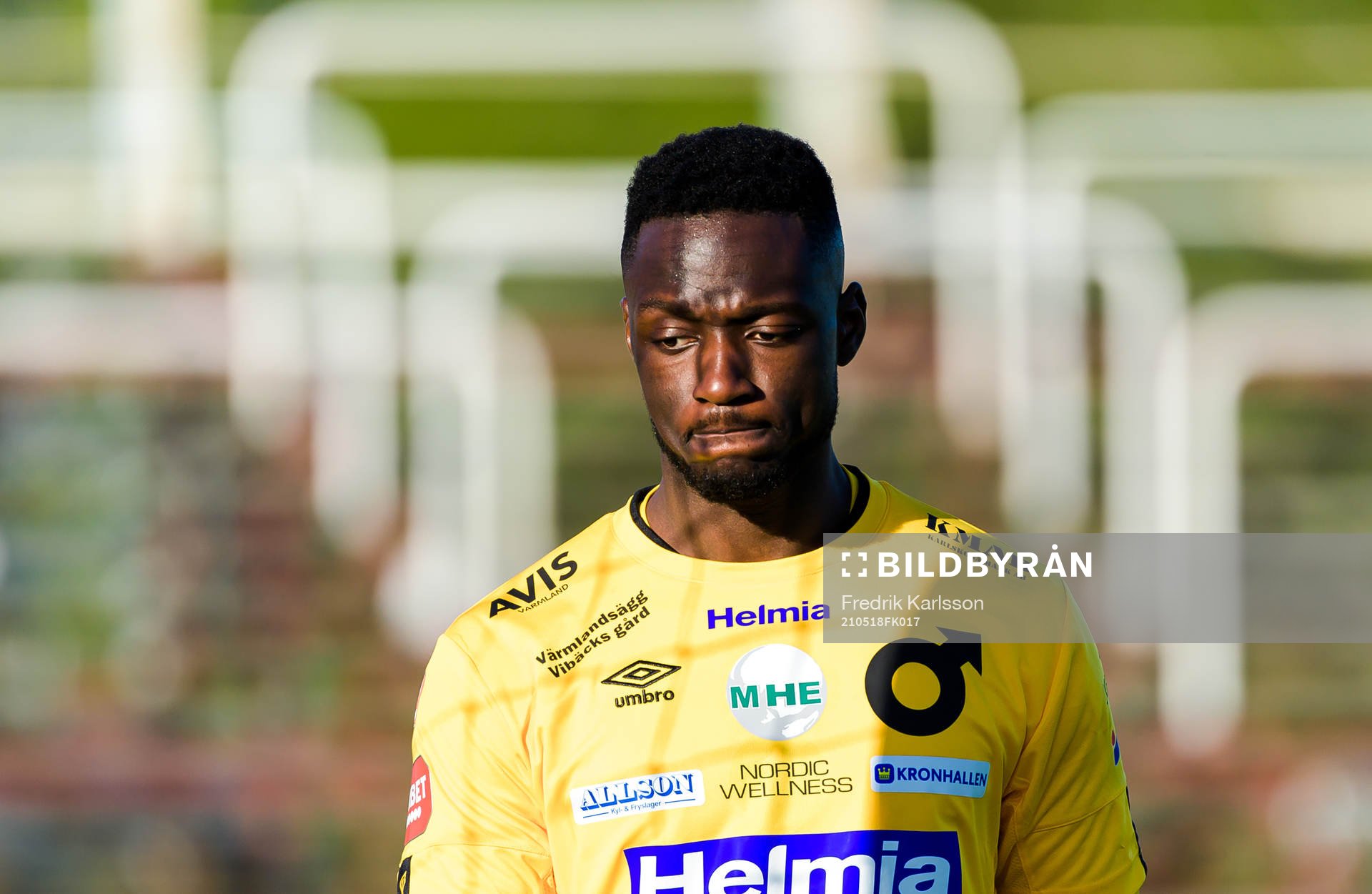 Degerfors målvakt Ismael Diawara