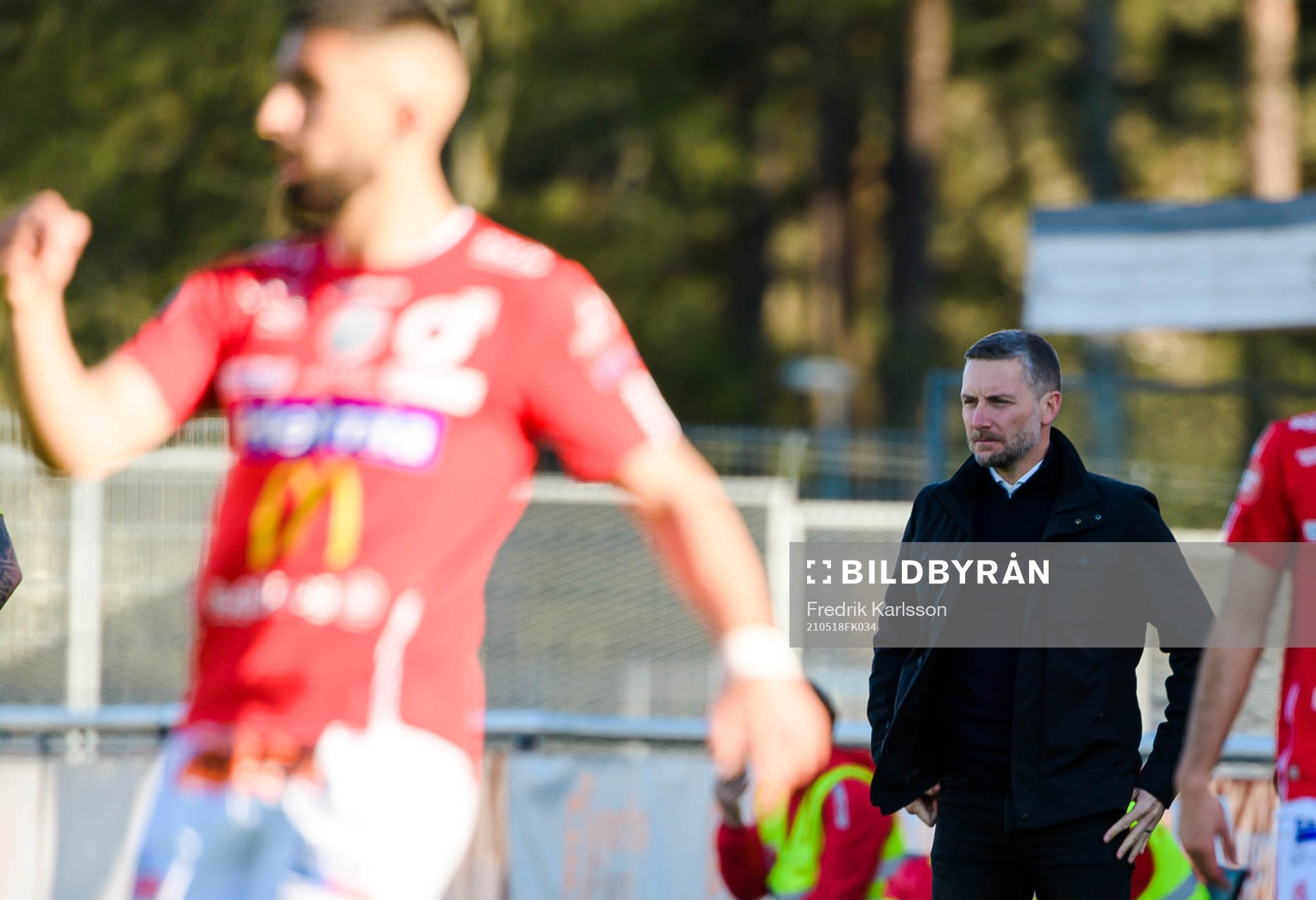 Örebros tränare Axel Kjäll