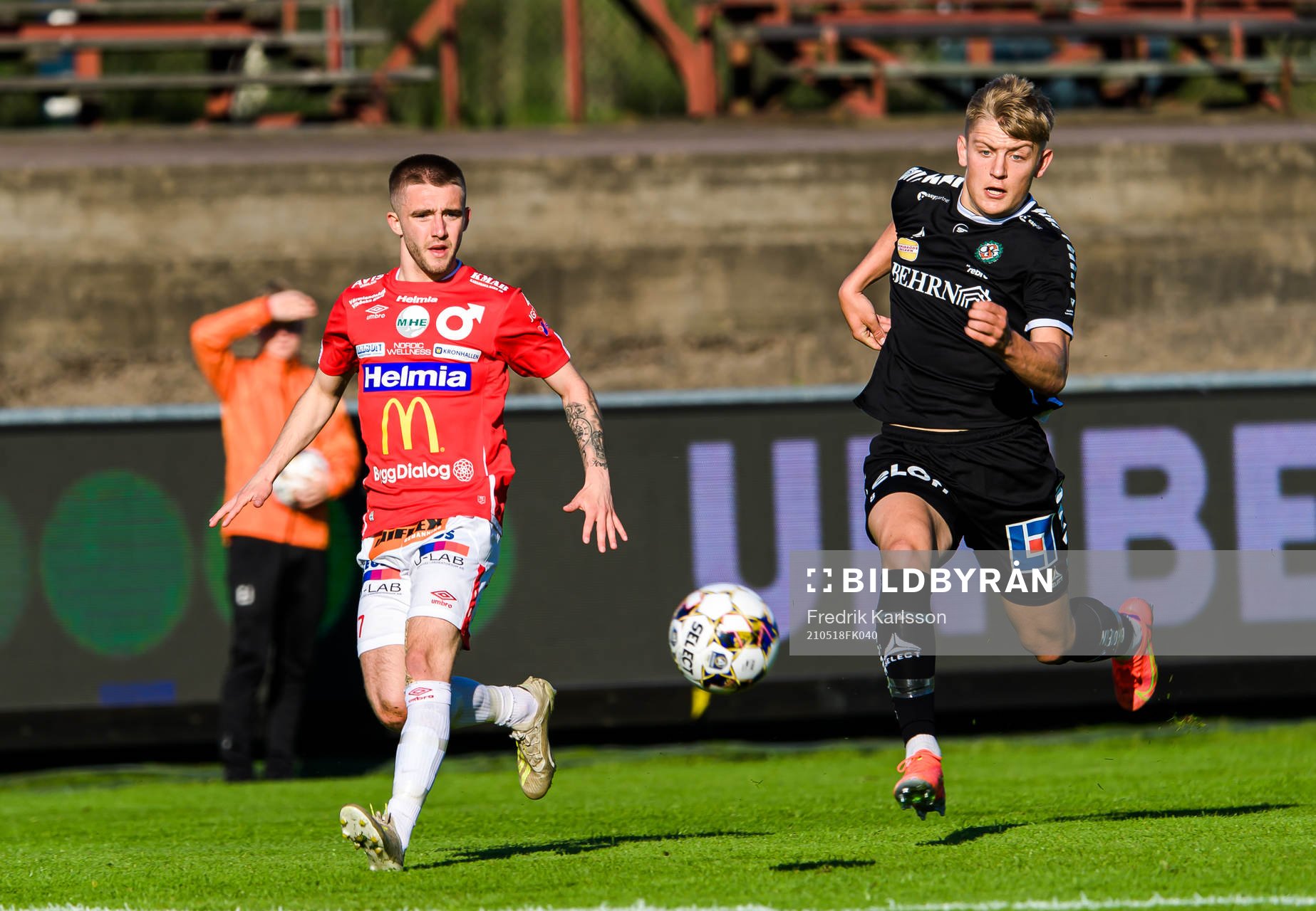Degerfors Erik Grandelius och Örebros Dennis Collander