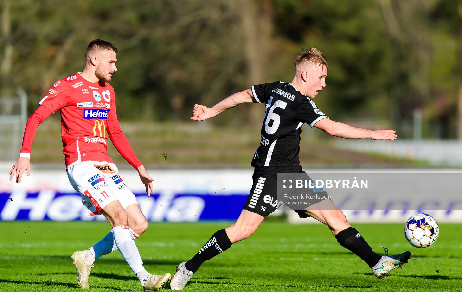 Degerfors Christos Gravius och Örebros David Seger