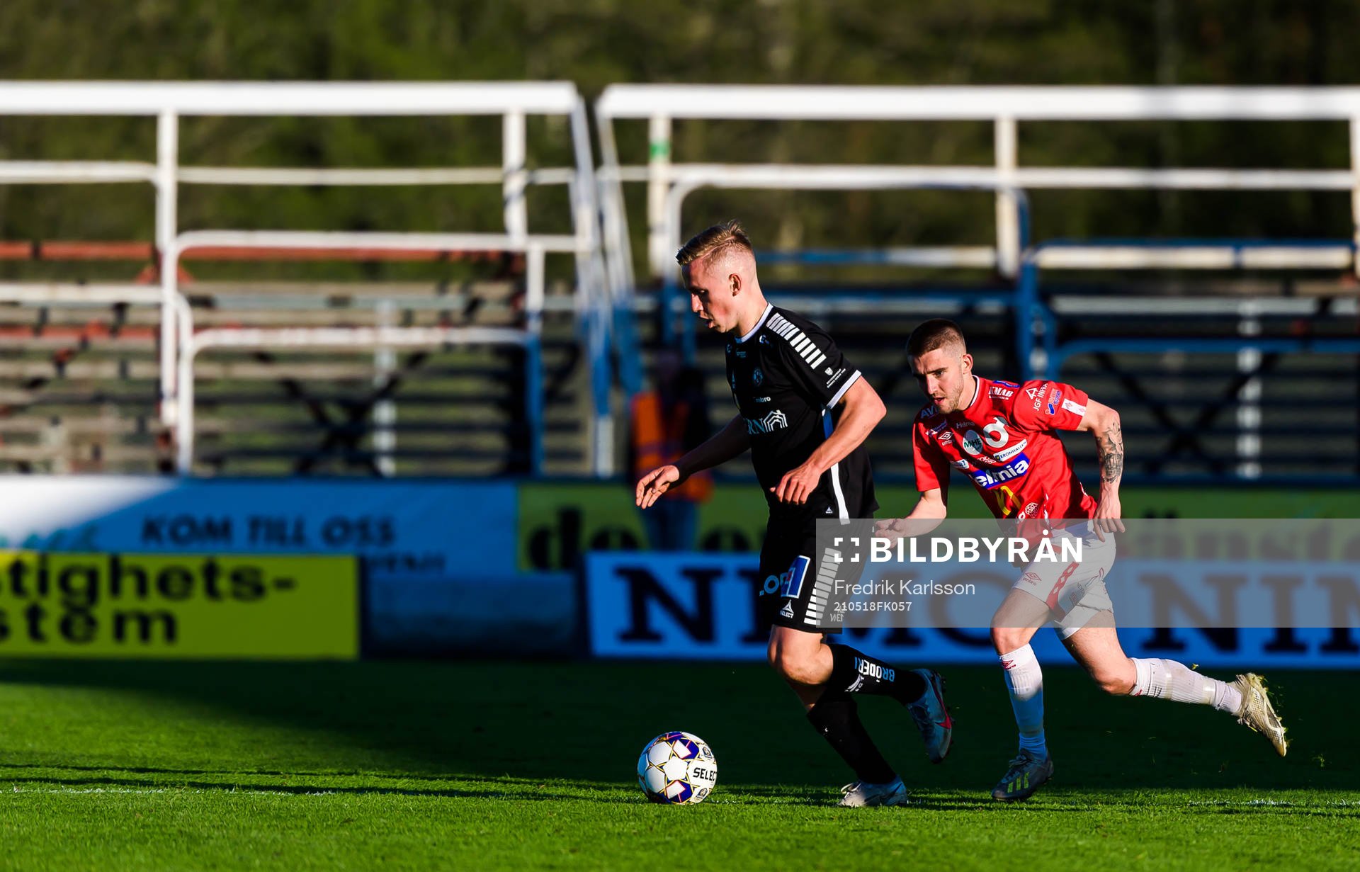 Örebros David Seger och Degerfors Anton Kralj