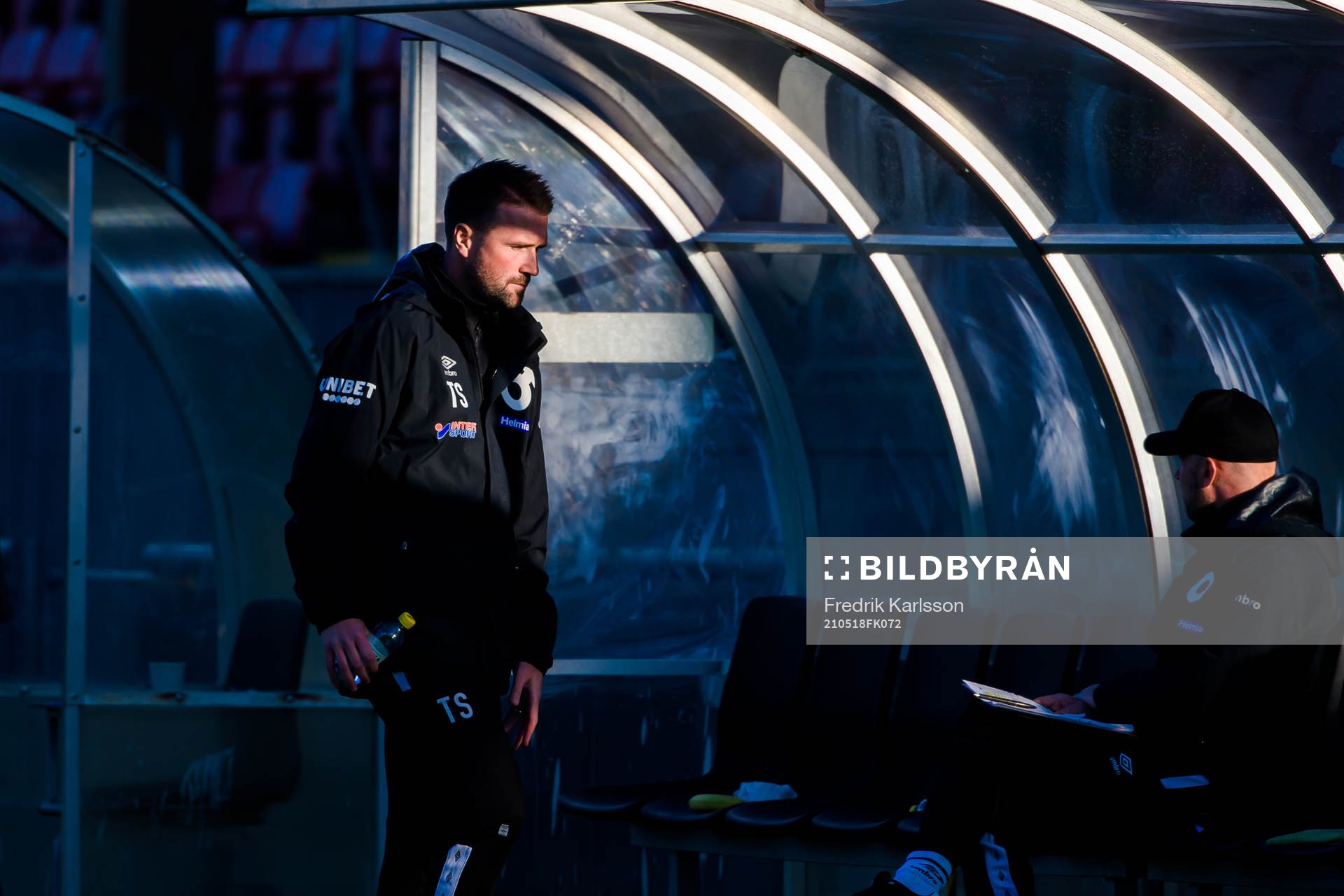 Degerfors tränare Tobias Solberg
