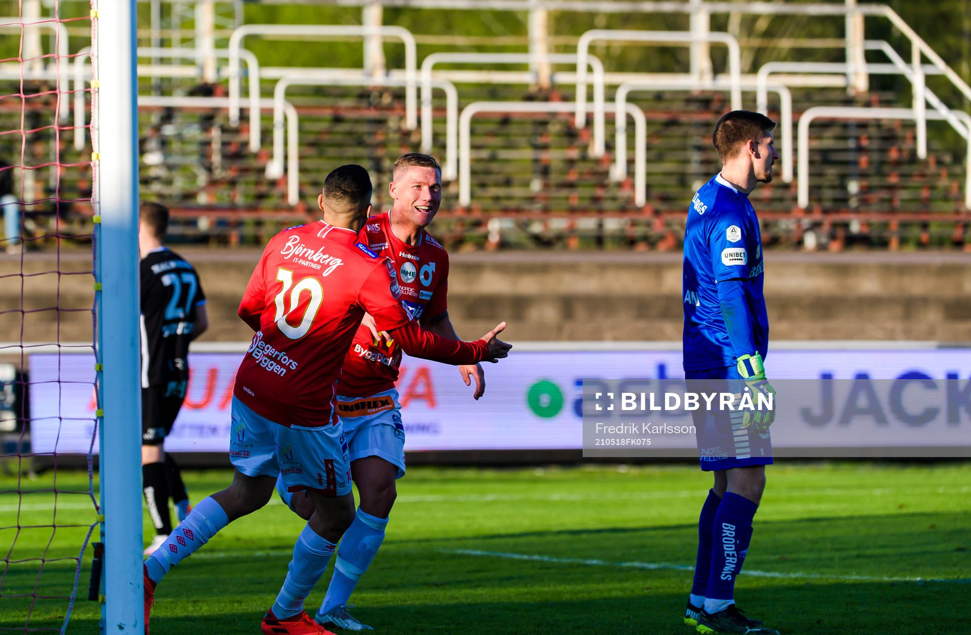 Degerfors Victor Edvardsen jublar