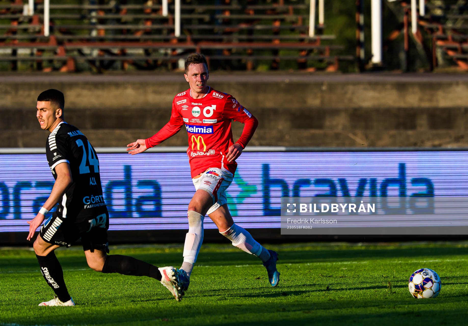 Örebros Hussein Ali och Degerfors Erik Lindell