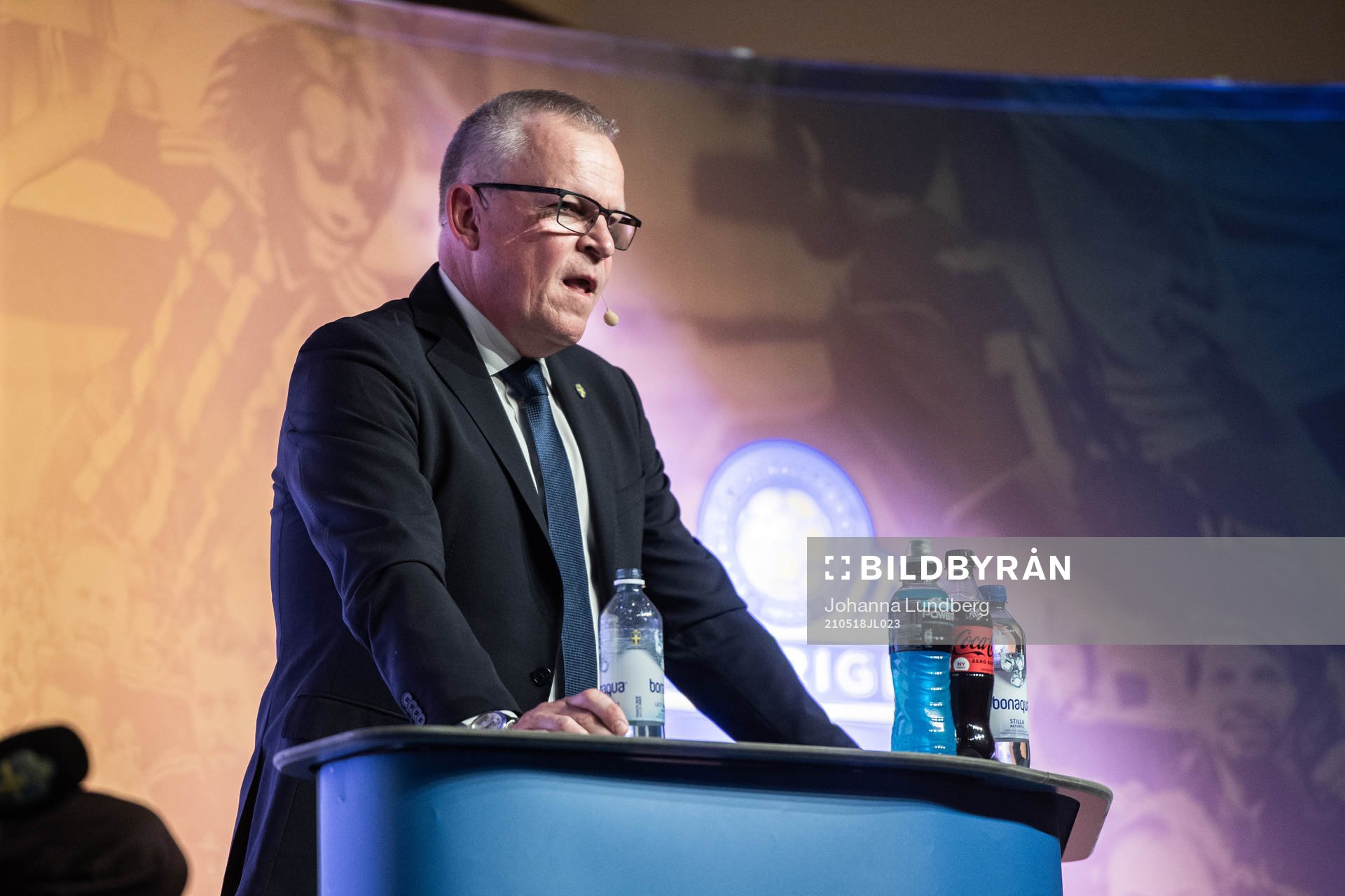 Head coach Janne Andersson of the Swedish national football