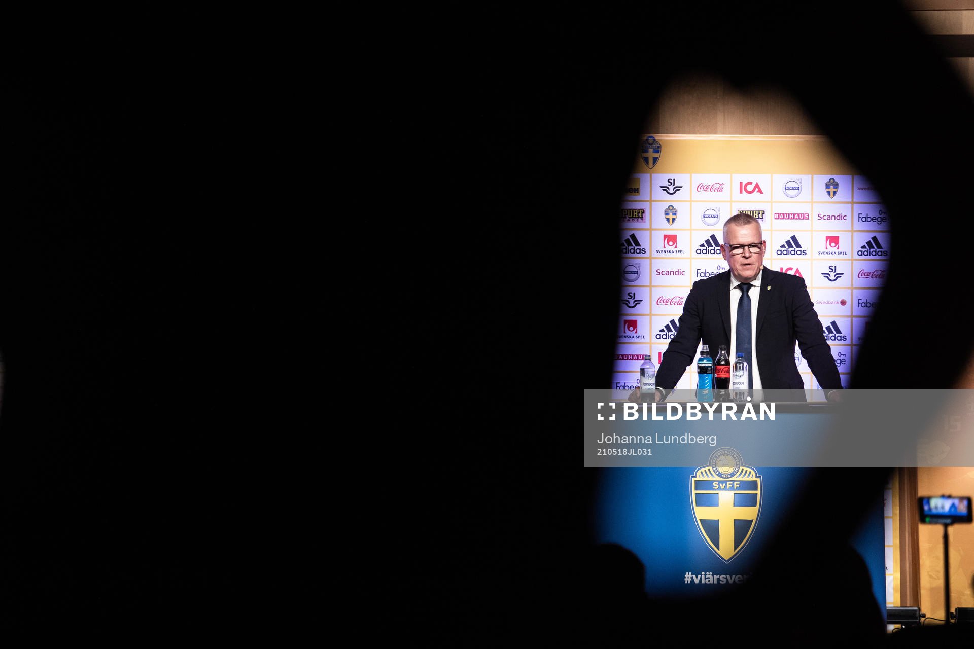 Head coach Janne Andersson of the Swedish national football