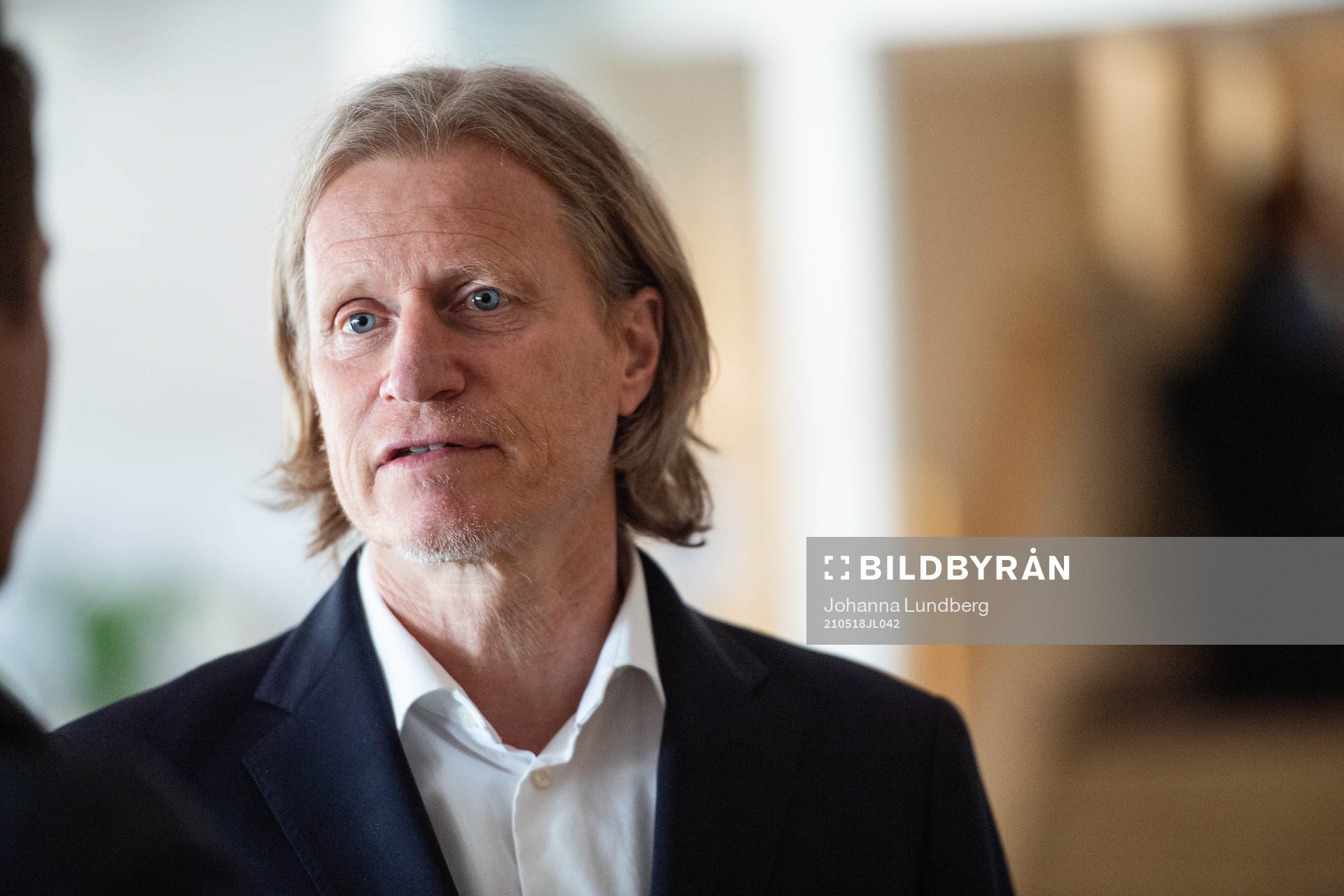 Team manager Stefan Pettersson of the Swedish national