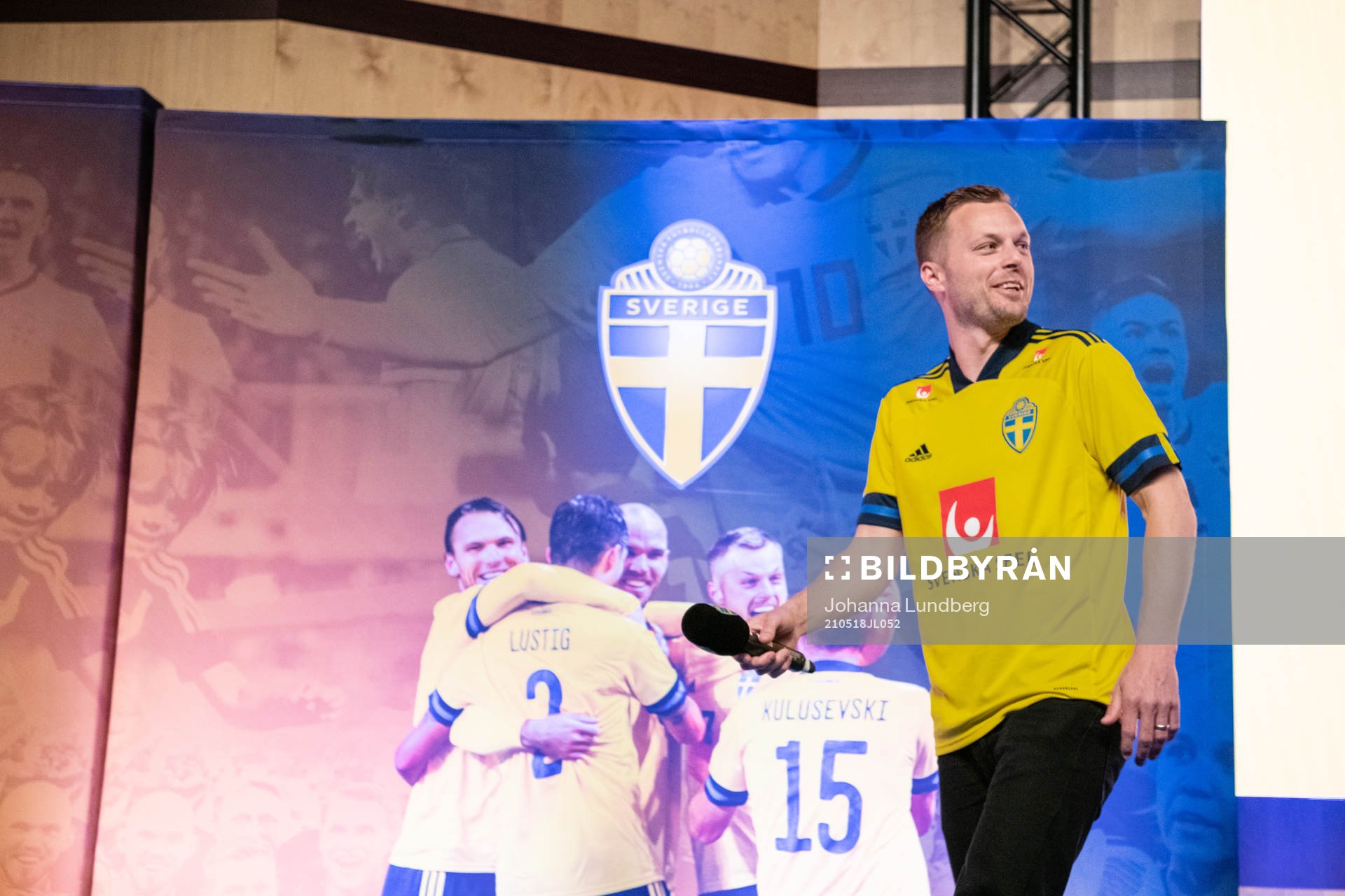 Sebastian Larsson of the Swedish national football team