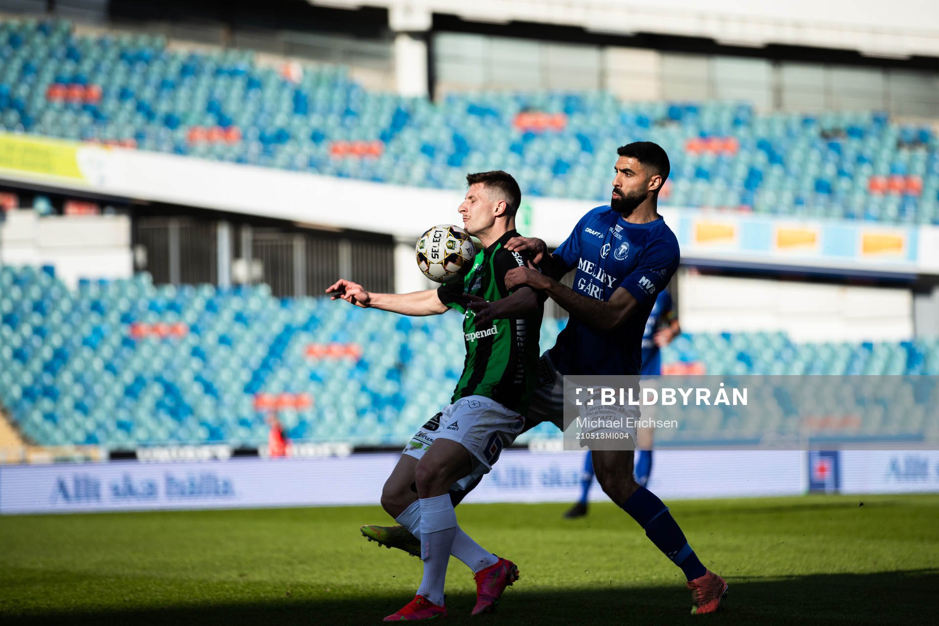 GAIS Adnan Maric och Trelleborgs Mouhammed Ali Dhaini