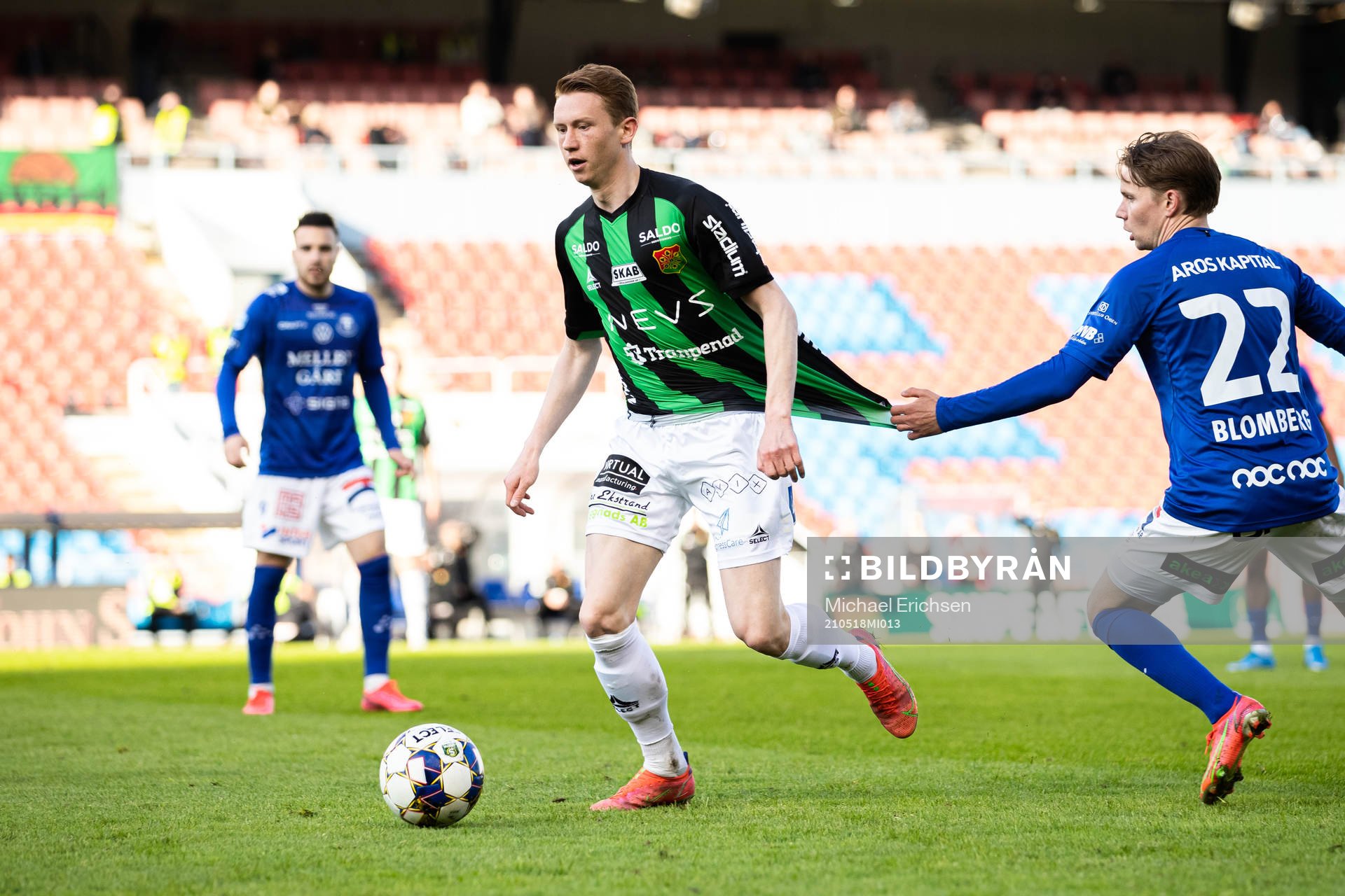 GAIS Julius Lindberg och Trelleborgs Johan Blomberg