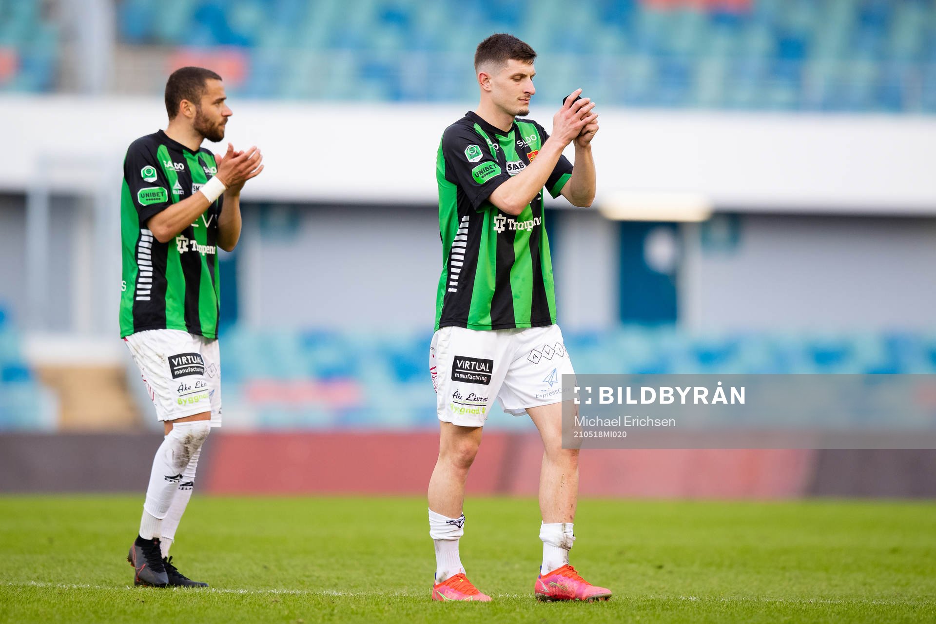 GAIS Malkolm Moenza och Adnan Maric deppar