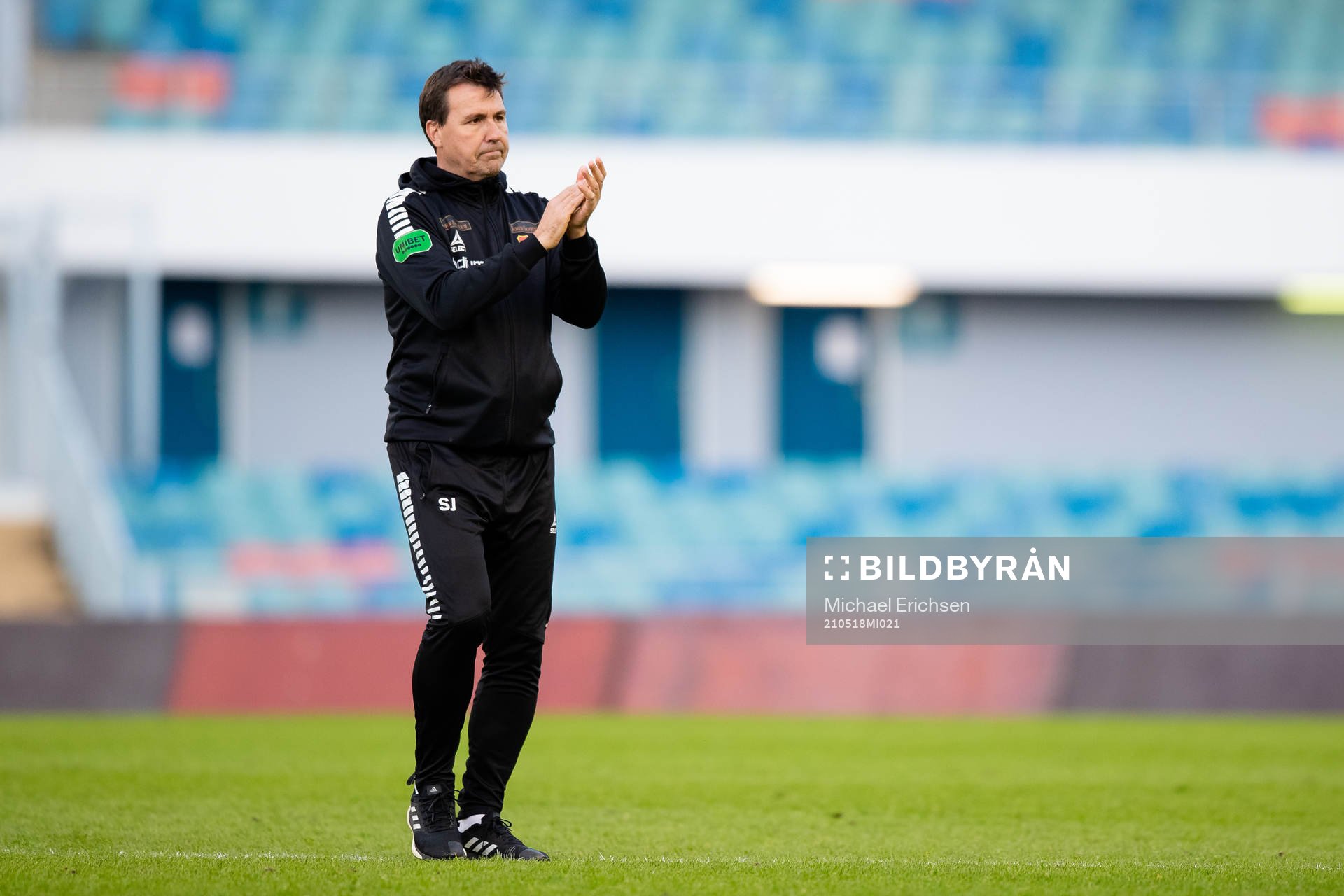 GAIS tränare Stefan Jacobsson deppar