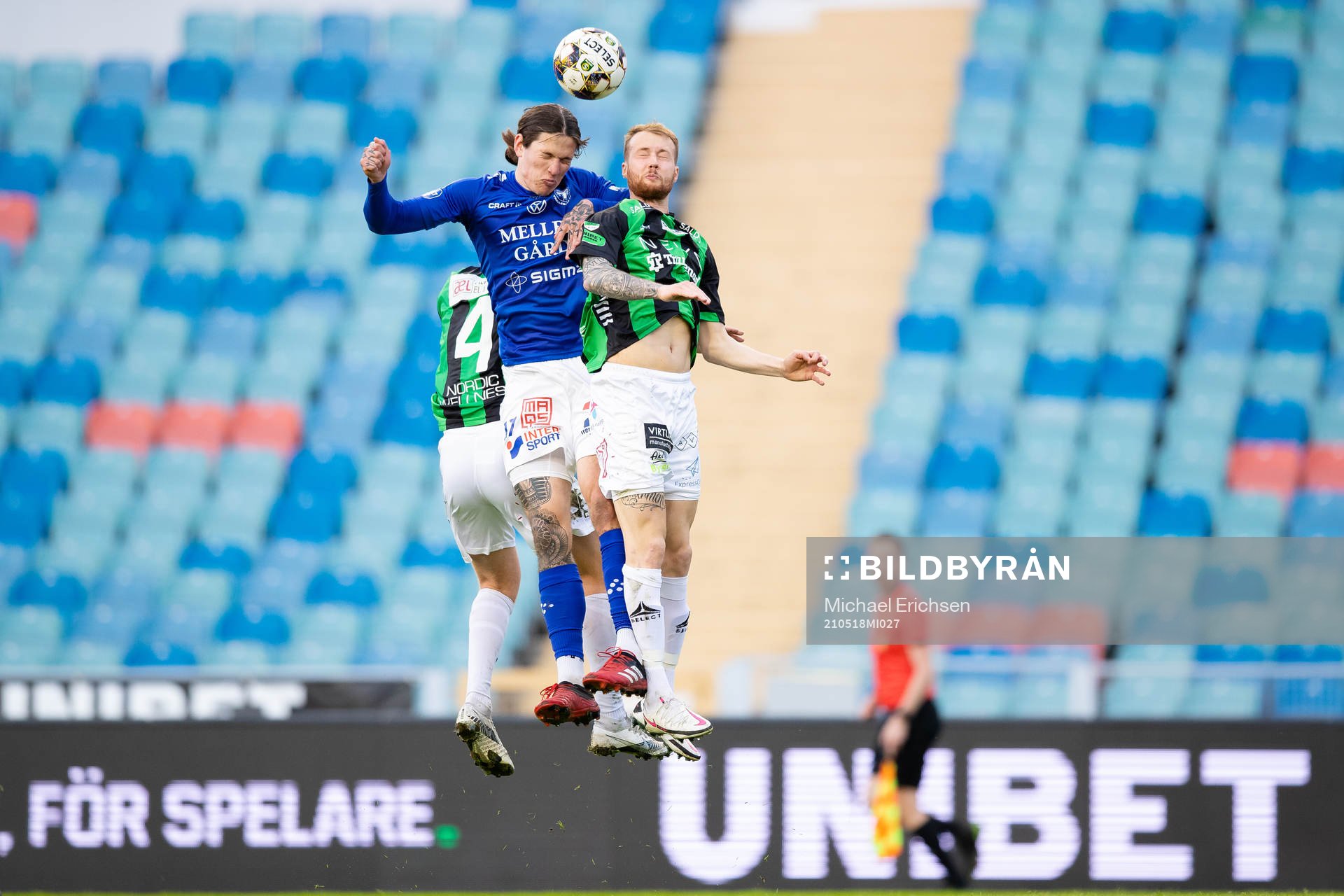 Trelleborgs Isak Jönsson och GAIS Daniel Sterner