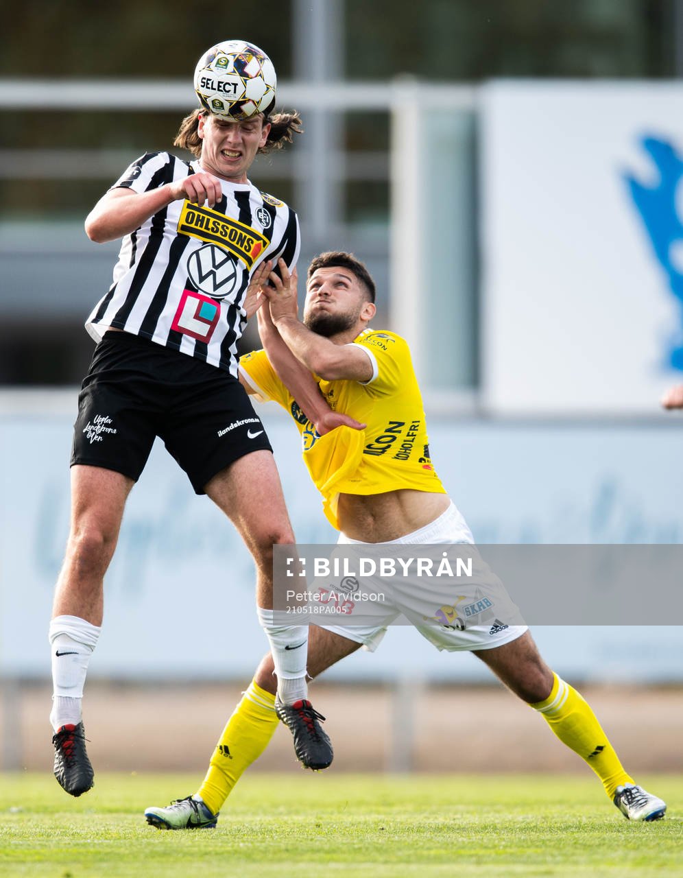 Landskronas Andreas Murbeck och Falkenbergs Edi Sylisufaj