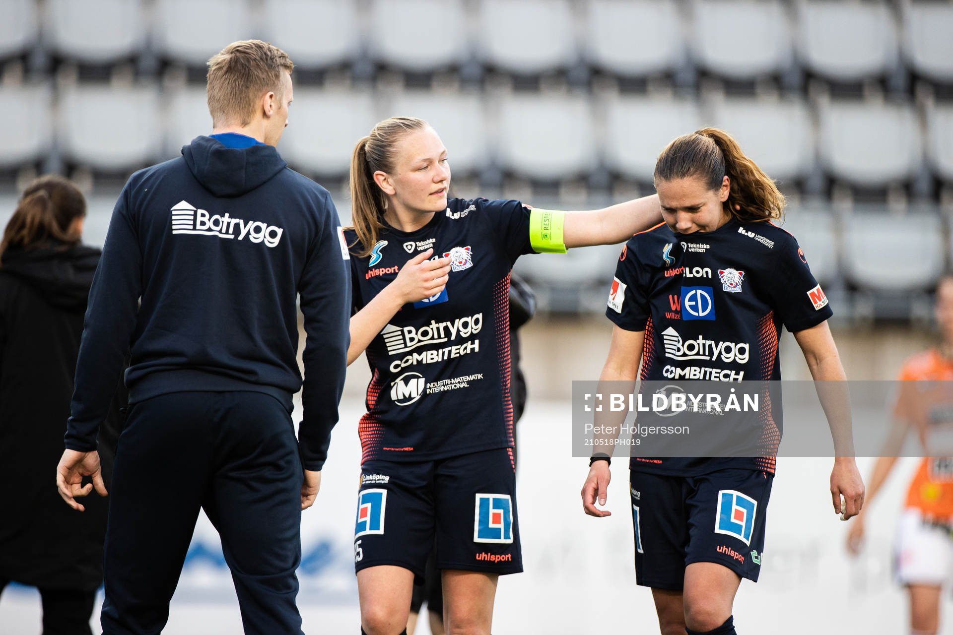 Linköpings Emma Lennartsson och Frida Leonhardsen Maanum