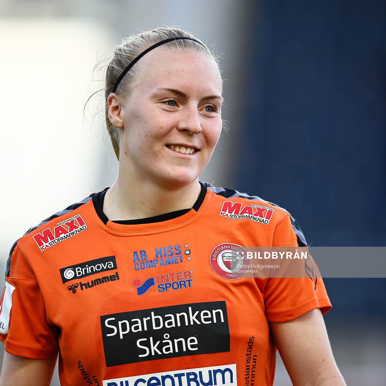 Kristianstads Jutta Rantala jublar