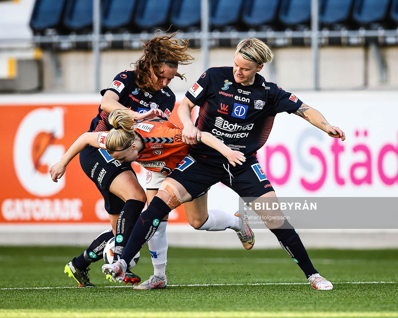 Linköpings Emma Lennartsson, Kristianstads Jutta Rantala