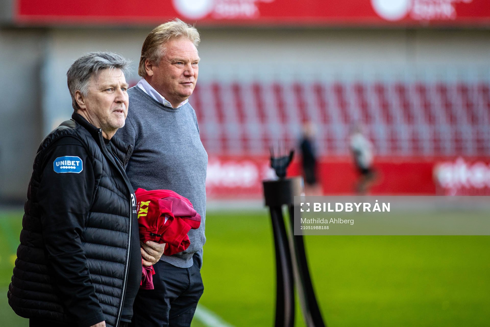 Helsingborgs tränare Jörgen Lennartsson och