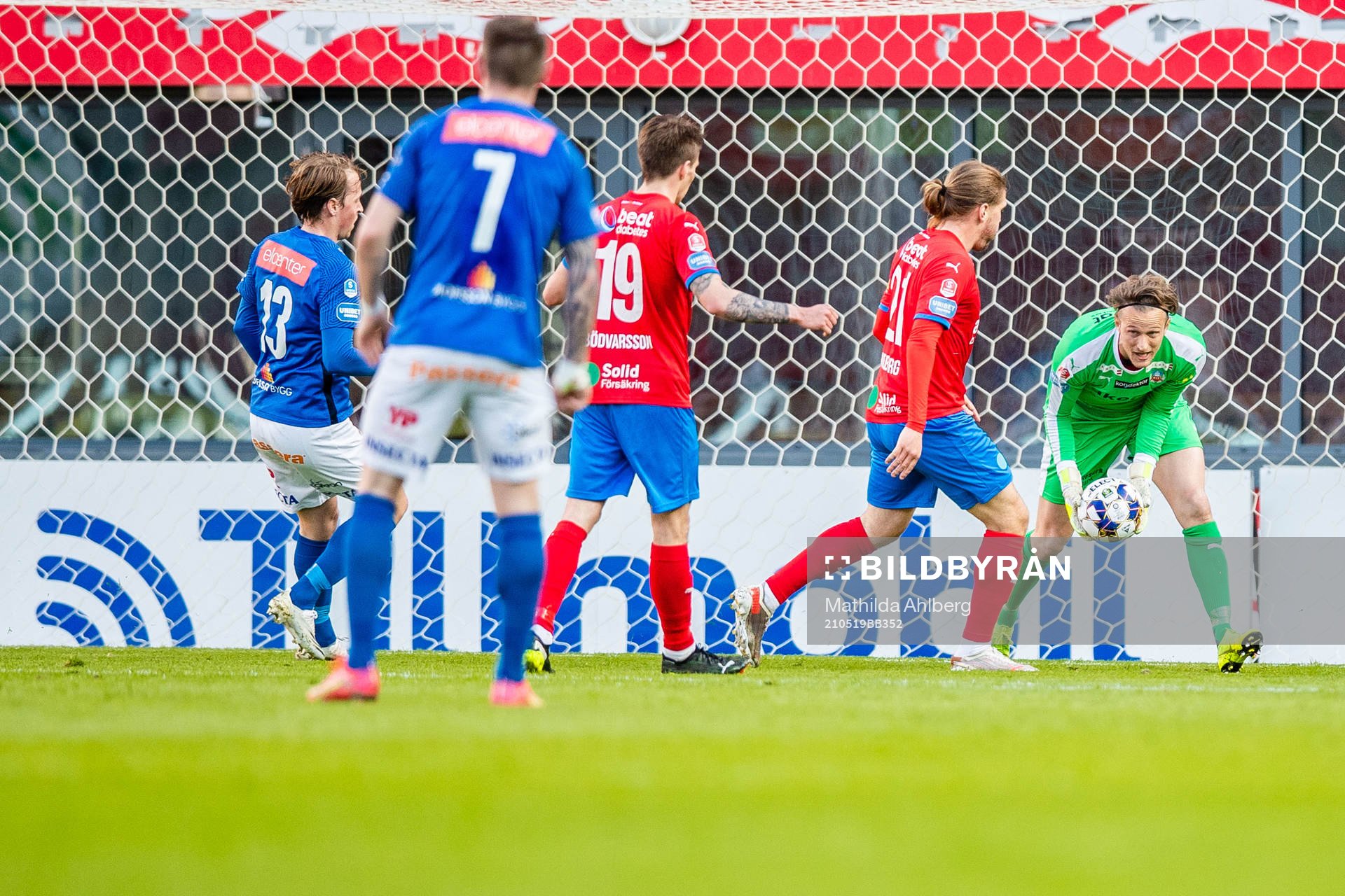 Helsingborgs målvakt Anders Lindegaard