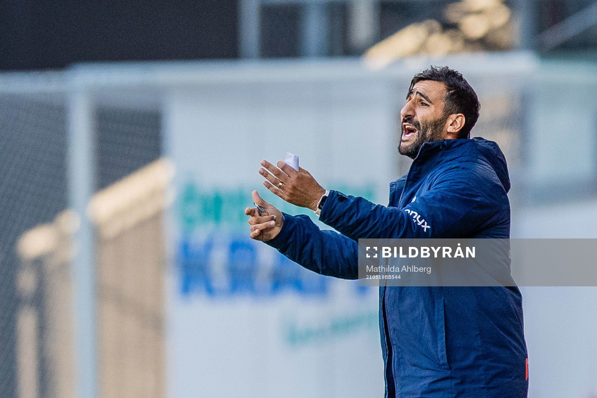 Norrbys manager Mak Lind
