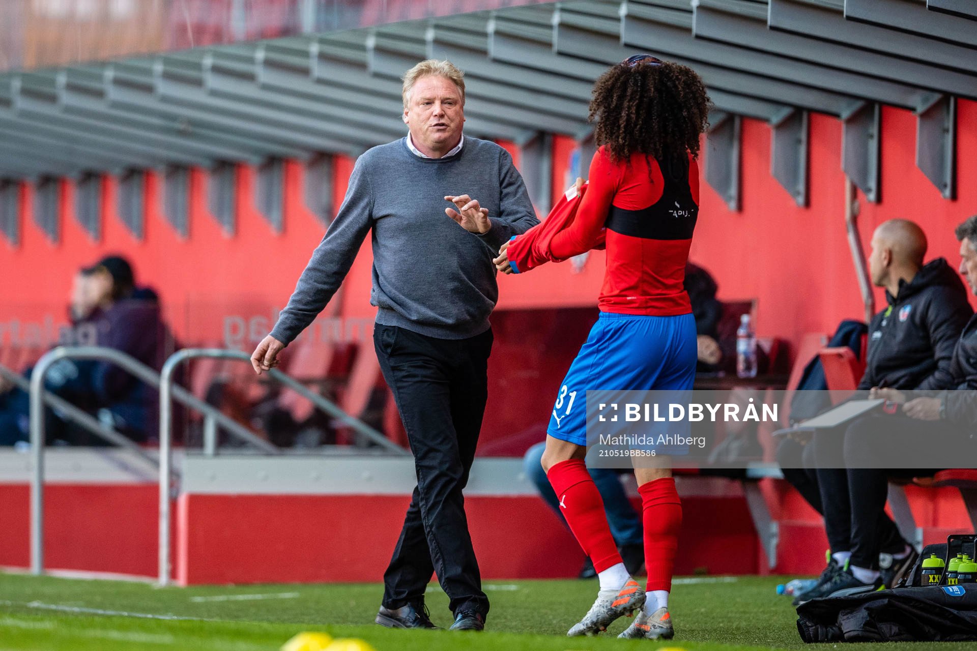 Helsingborgs tränare Jörgen Lennartsson