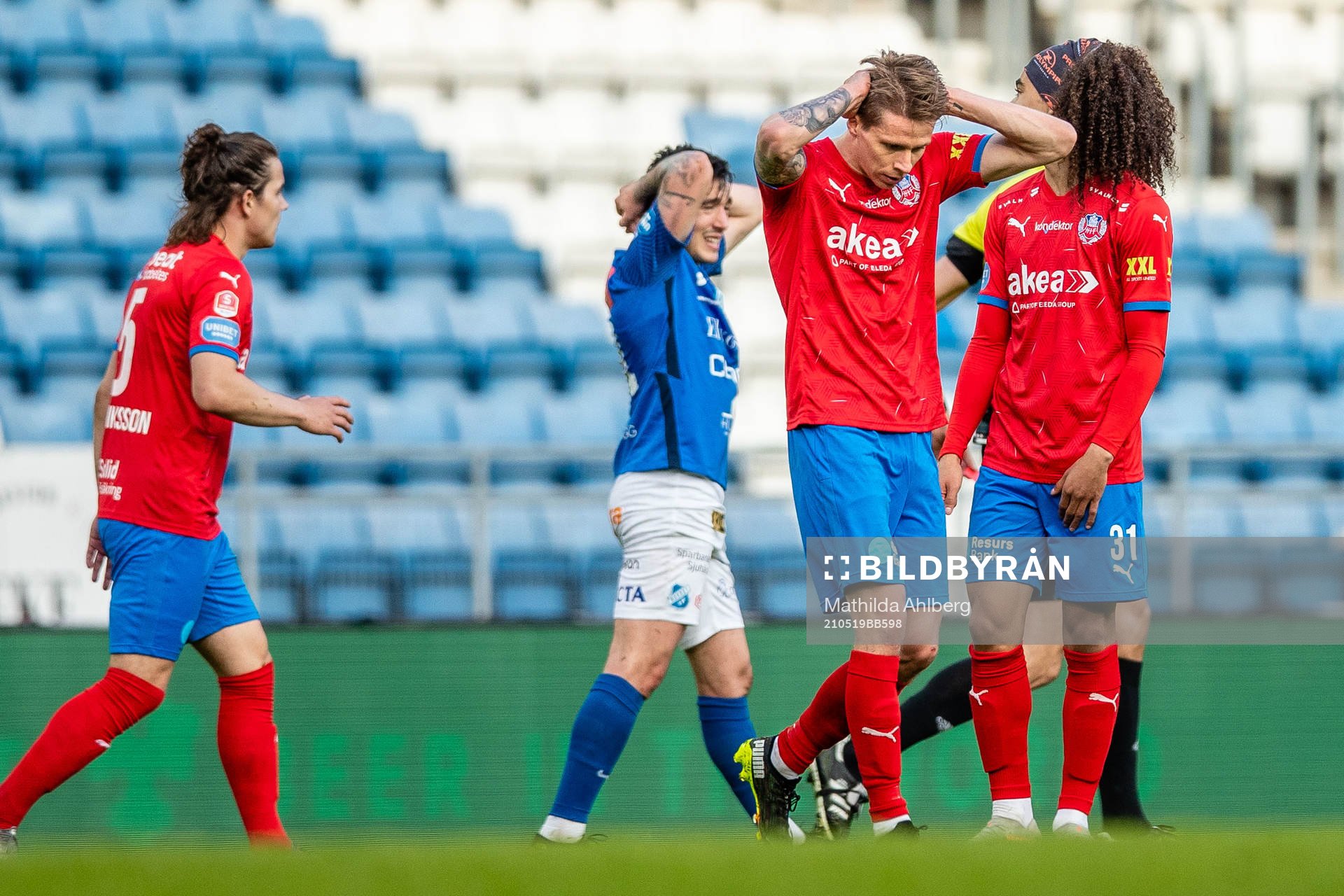 Helsingborgs Bödvar Bödvarsson deppar