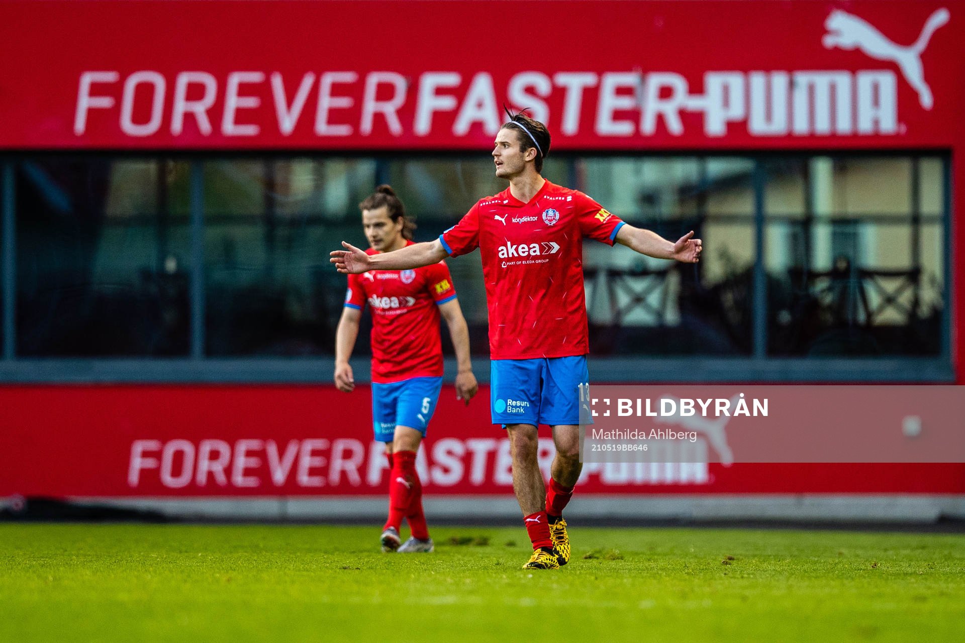Helsingborgs Wilhelm Loeper deppar